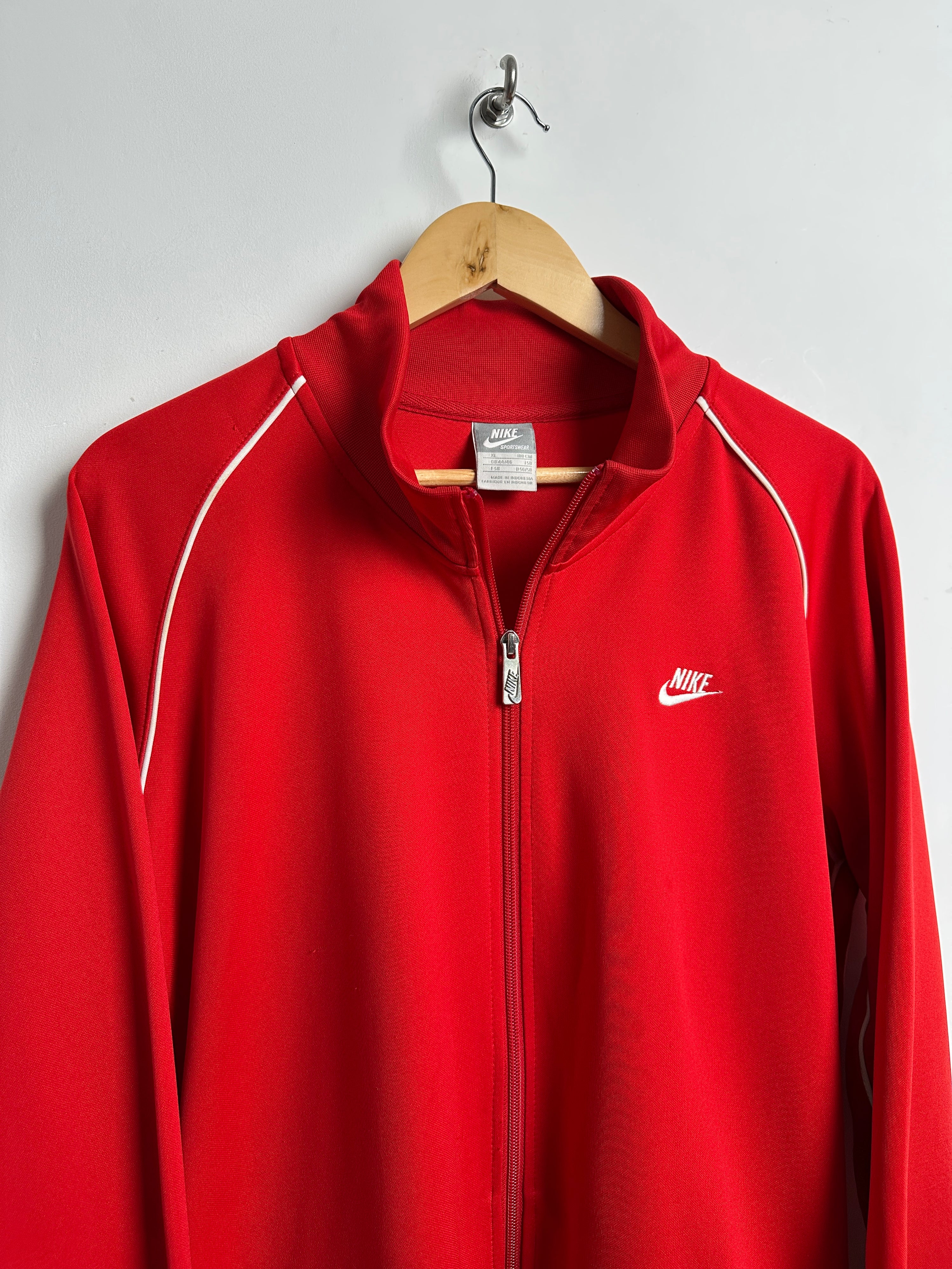 NIKE Vintage Red Full Zip-Up