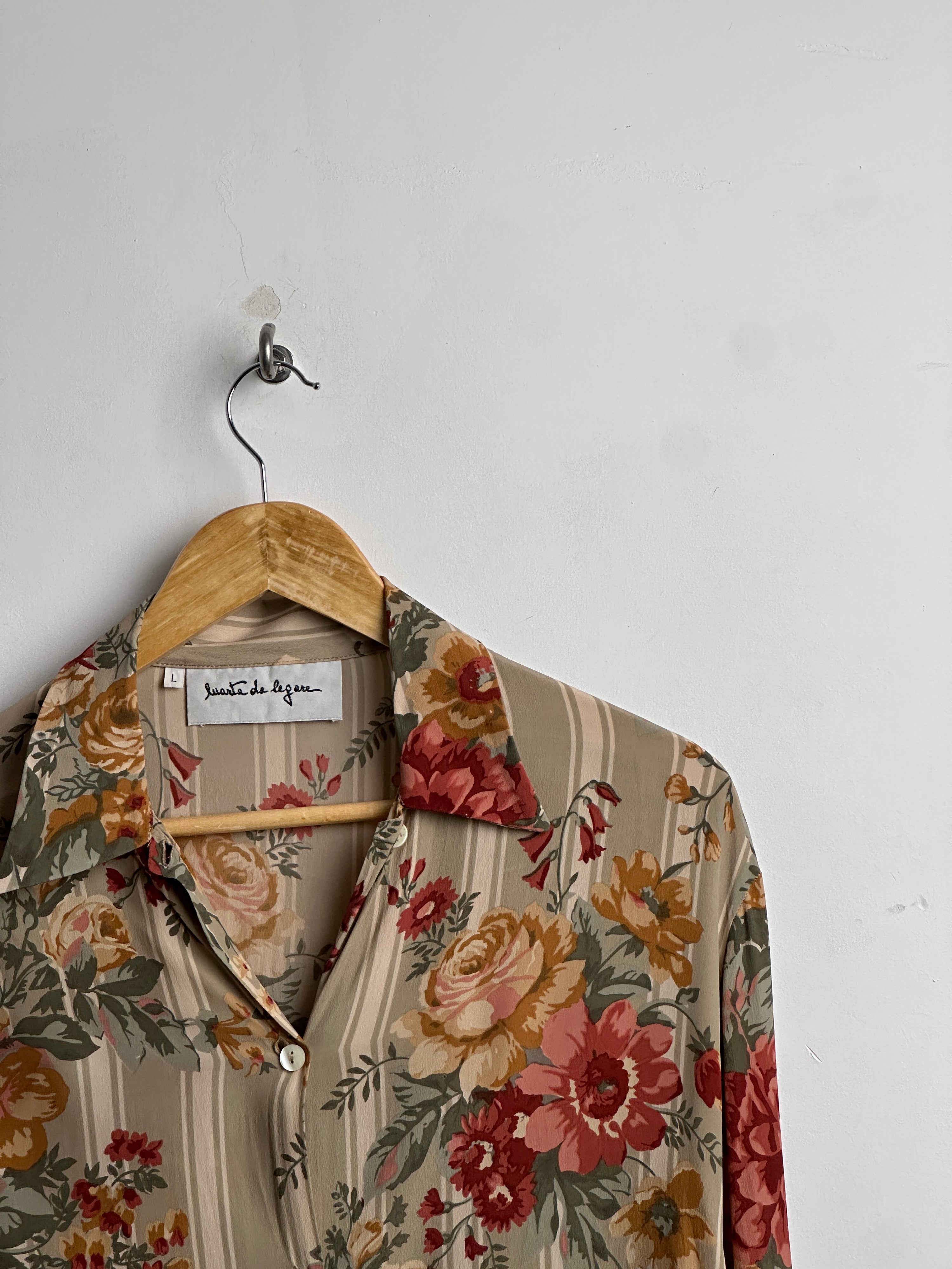 LUARTE DE LEGATE women’s long sleeve shirt floral