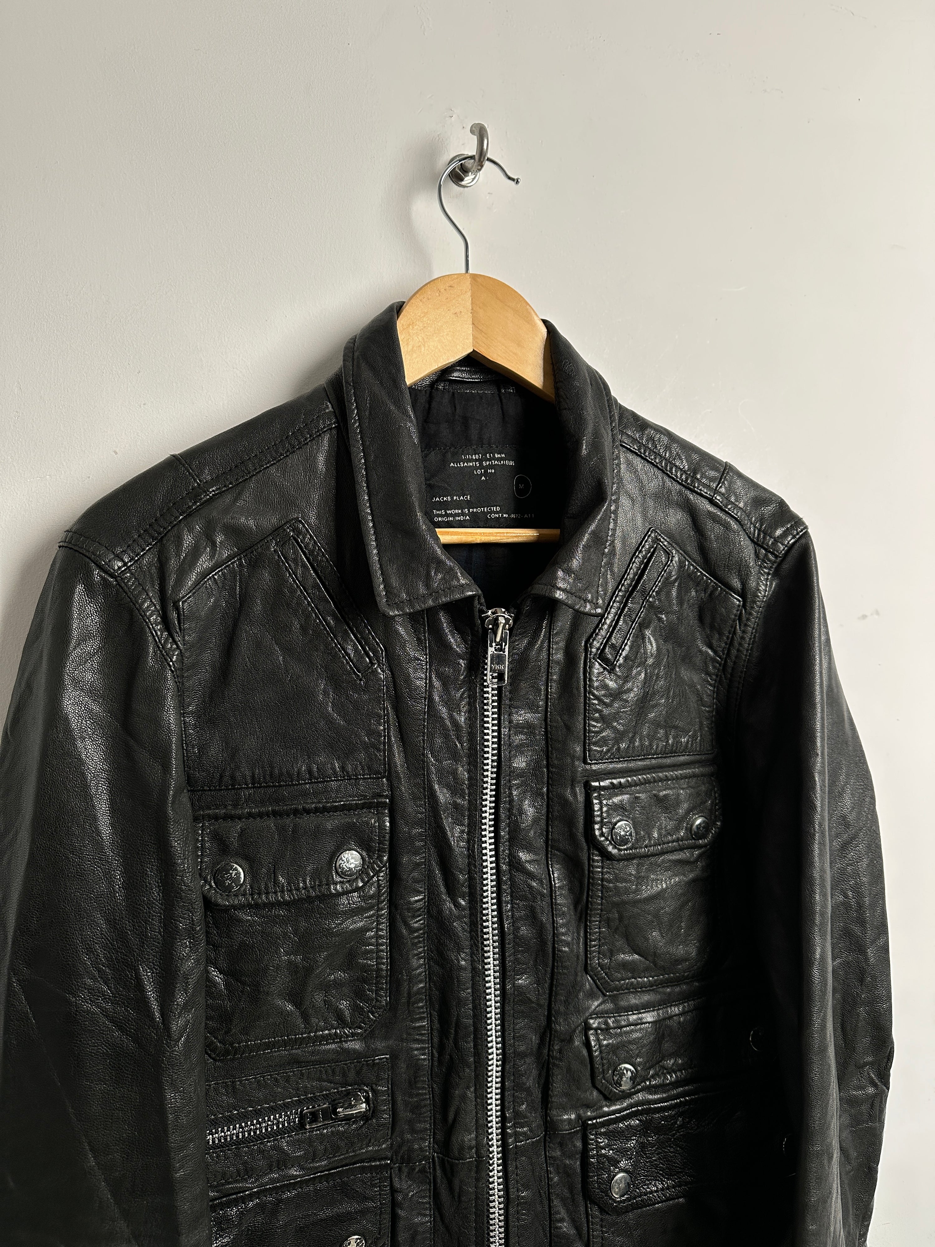 ALLSAINTS Leather Biker Jacket