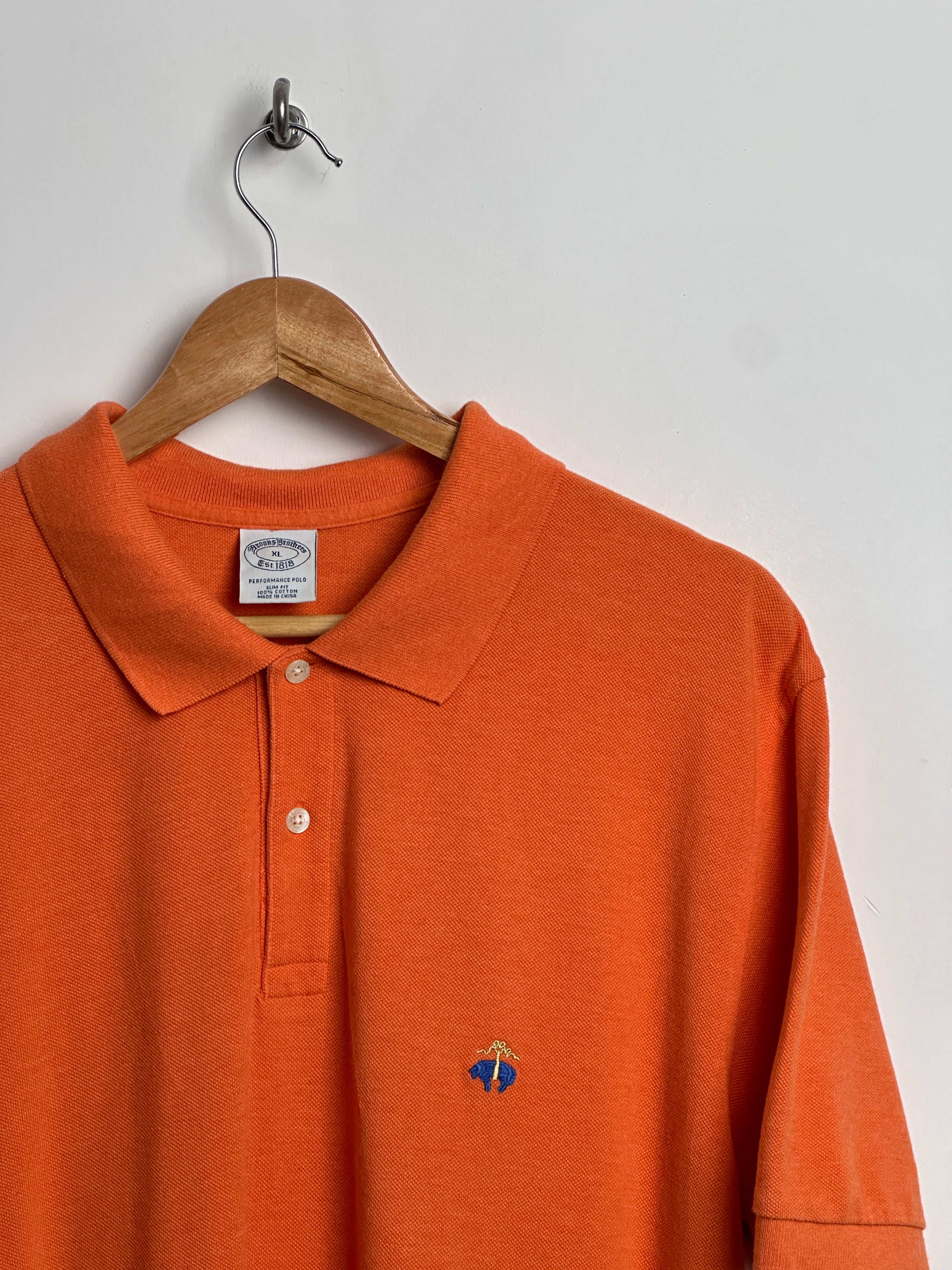 Aroors Brothers Vintage polo shirt in orange