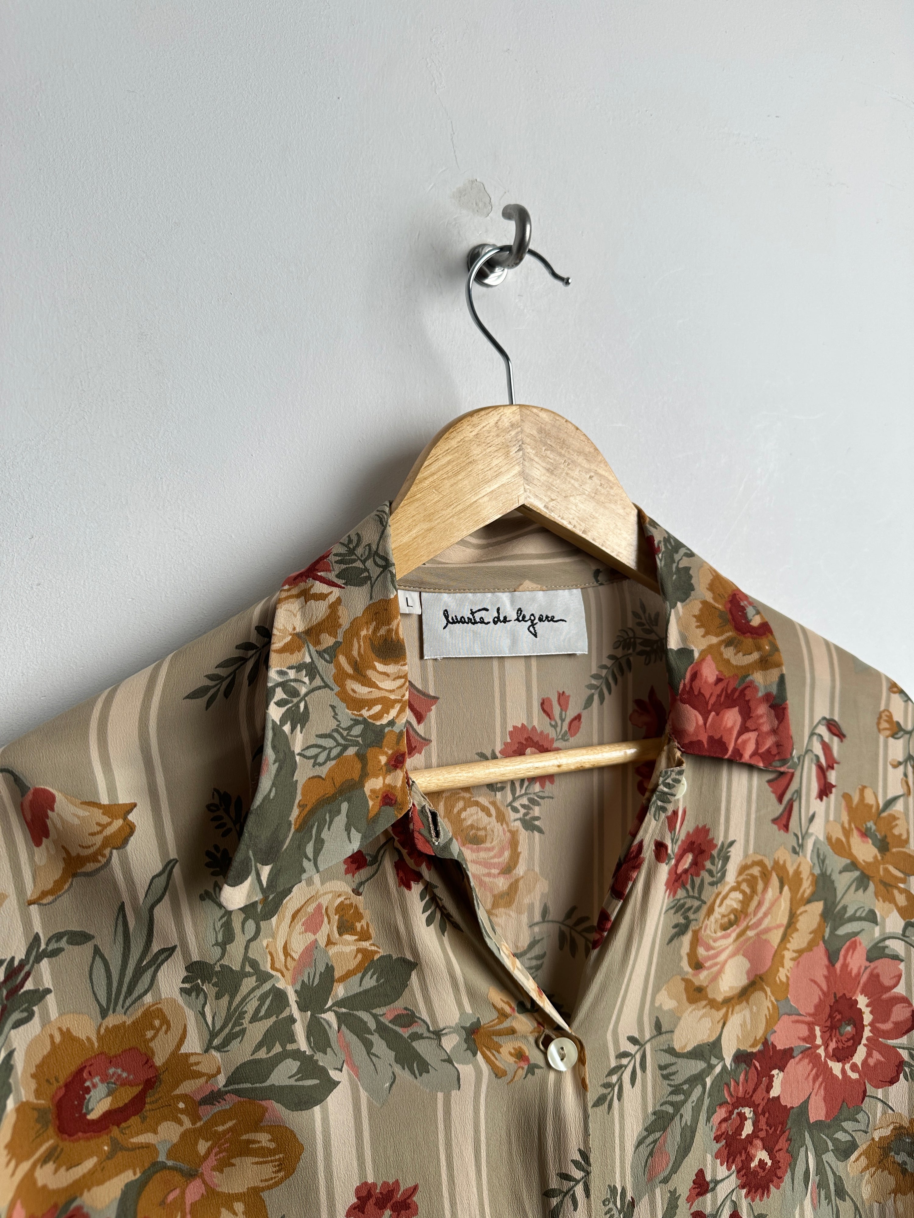 LUARTE DE LEGATE women’s long sleeve shirt floral