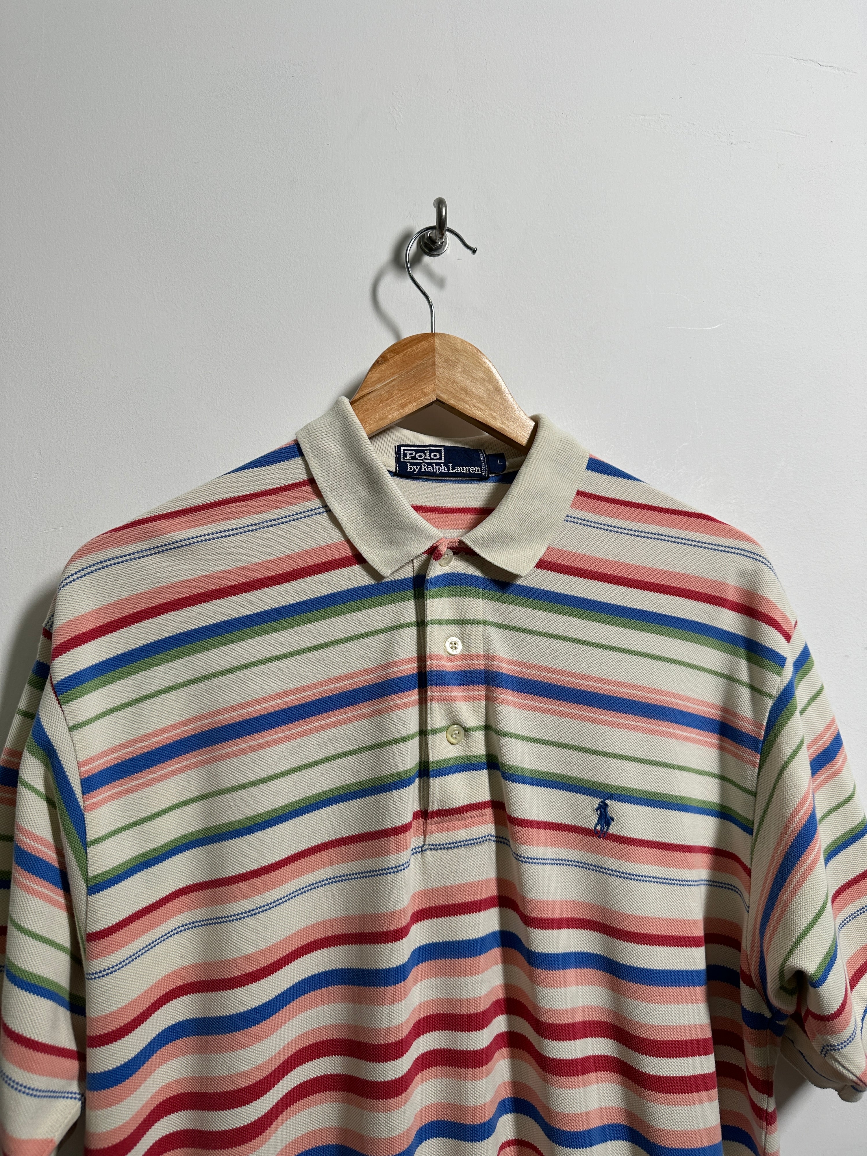 POLO by RALPH LAUREN short-sleeve polo-shirt with colorful stripes