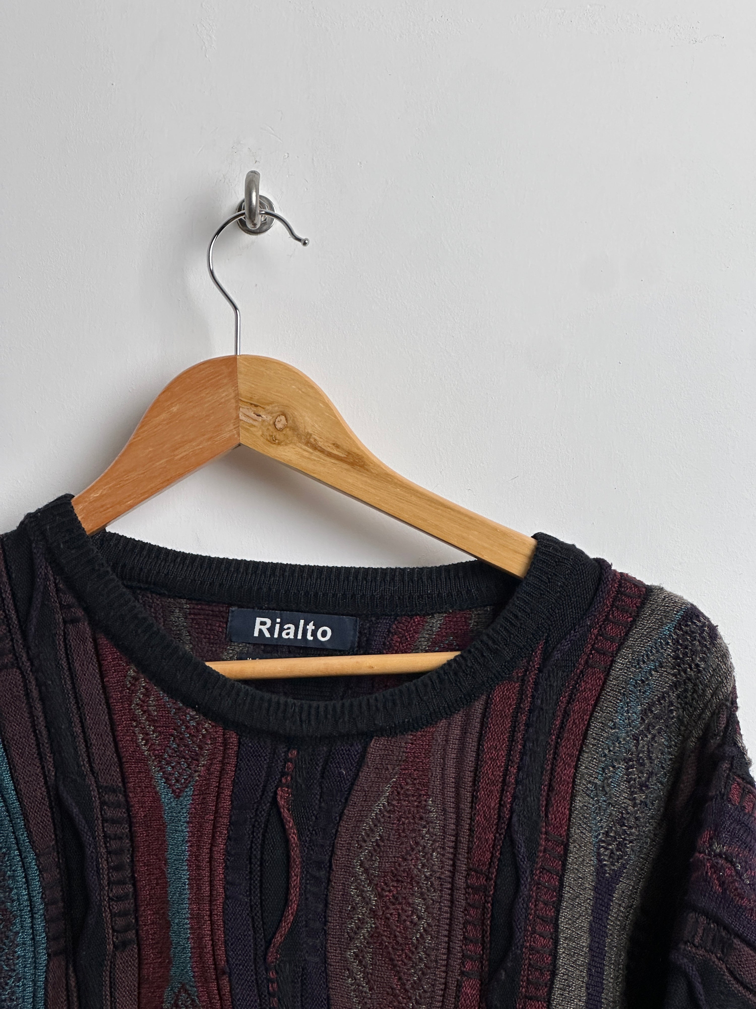 Rialto patterned knitwear sweater