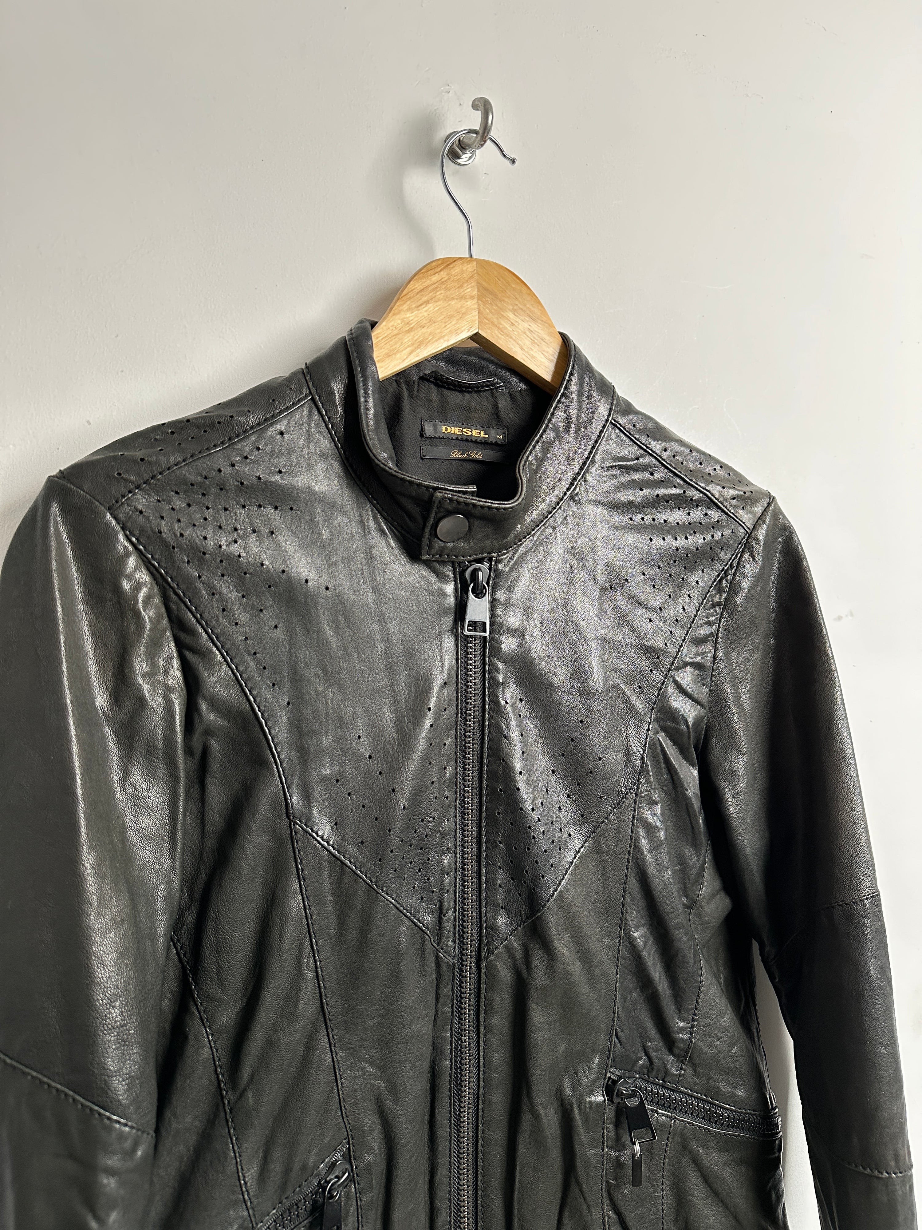 DIESEL Leather Jacket