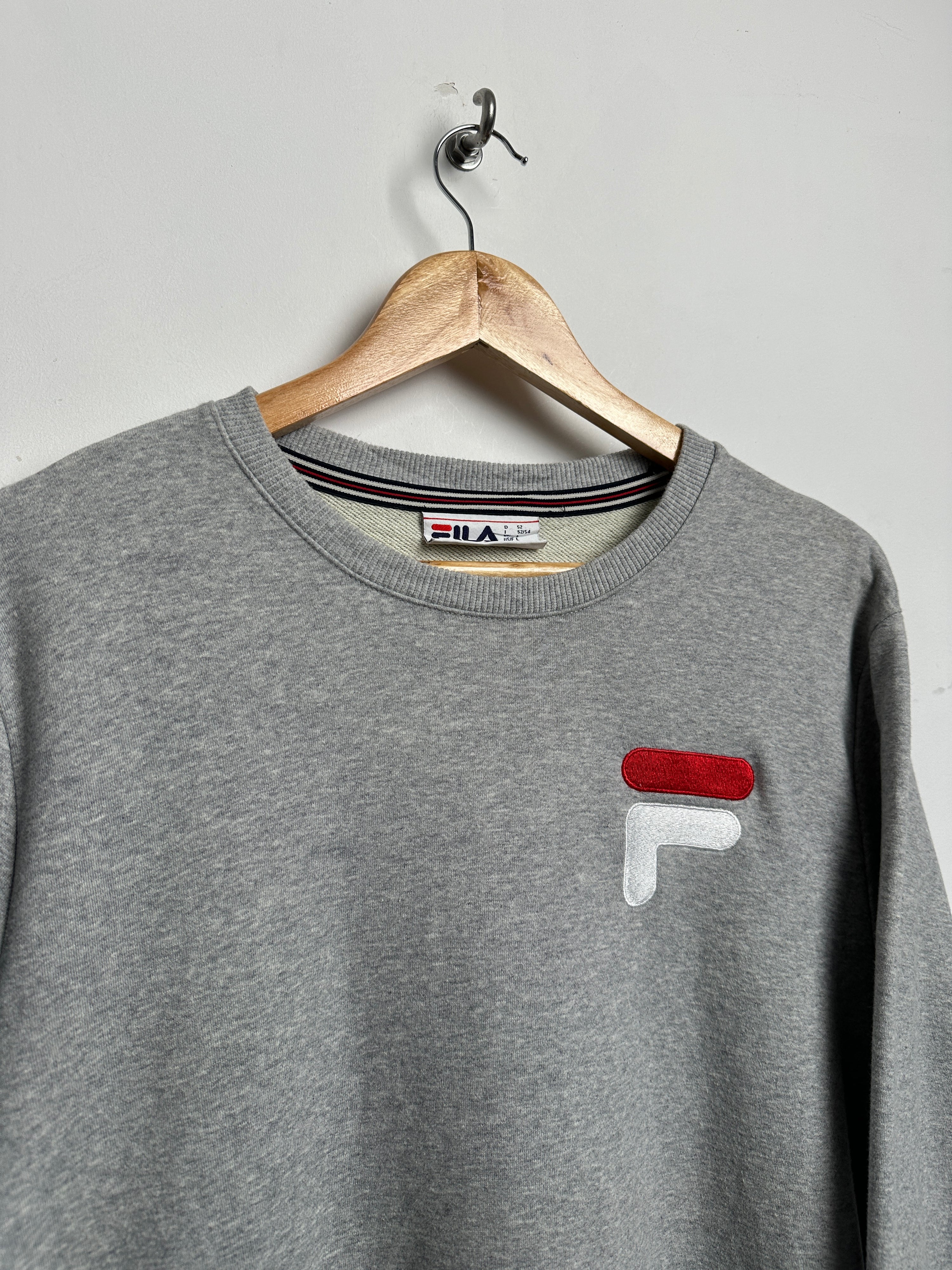 FILA Vintage 90s Grey Sweater