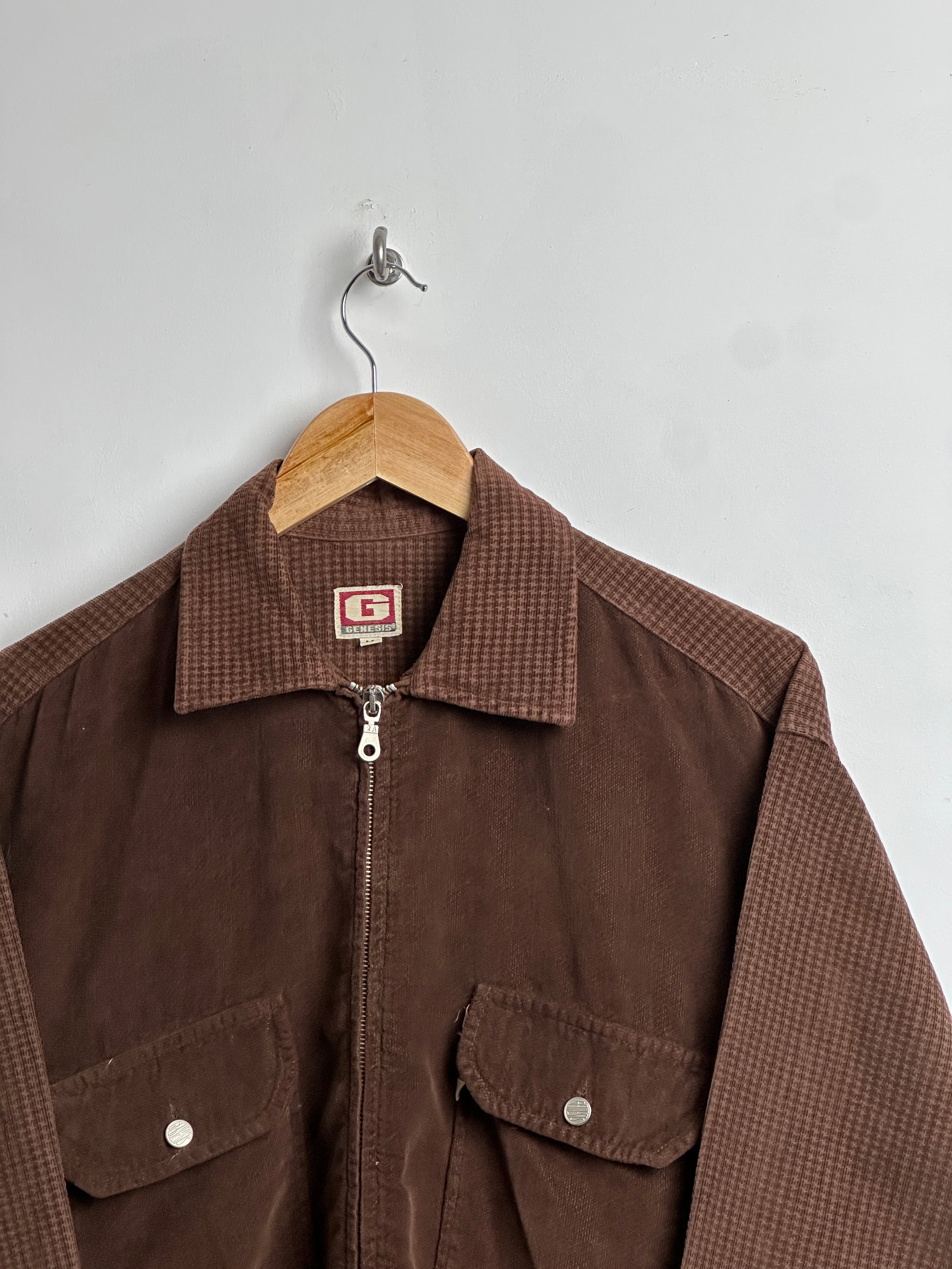 GENESIS Corduroy Brown Shirt