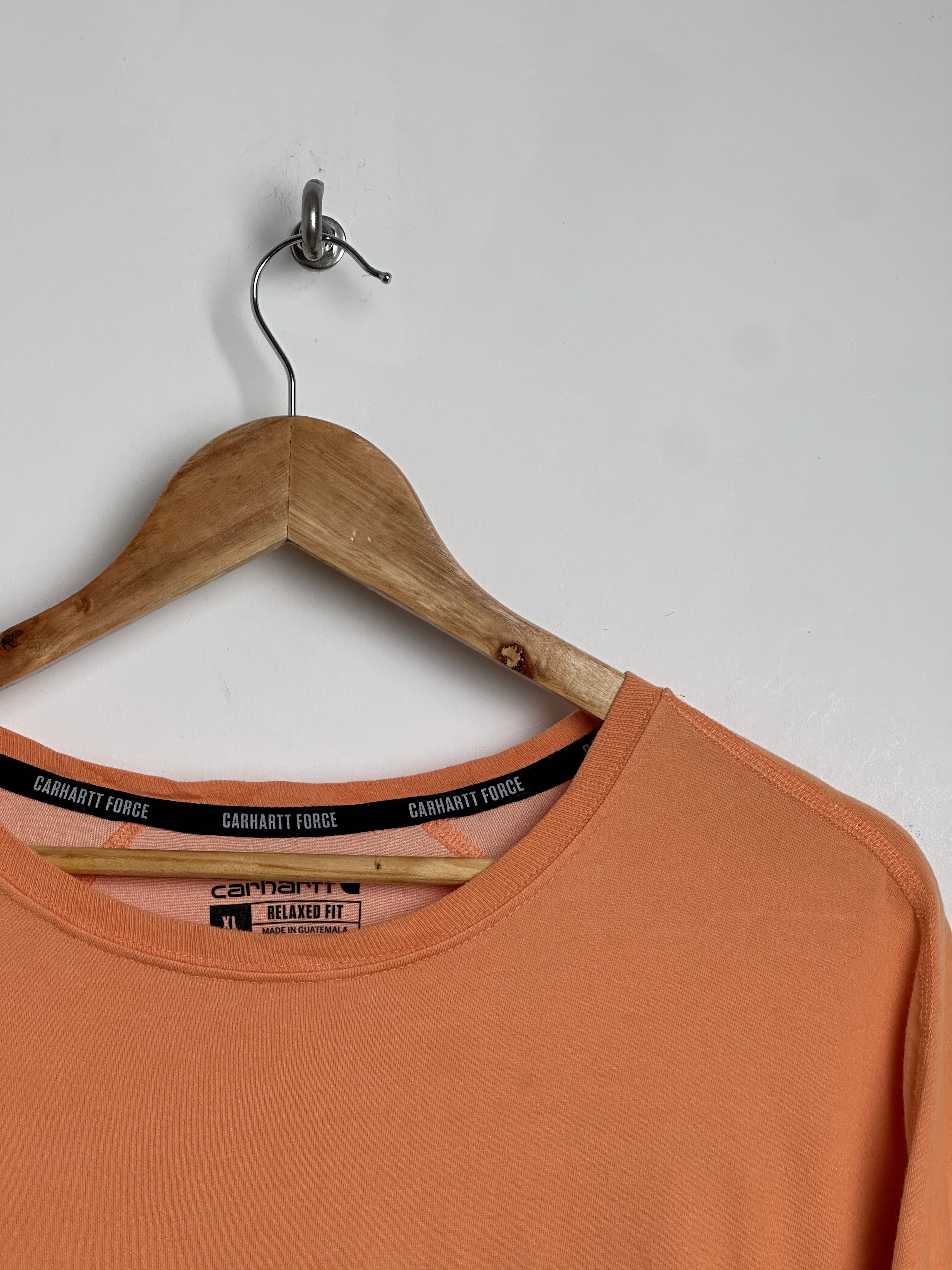 Carhartt tee in light orange