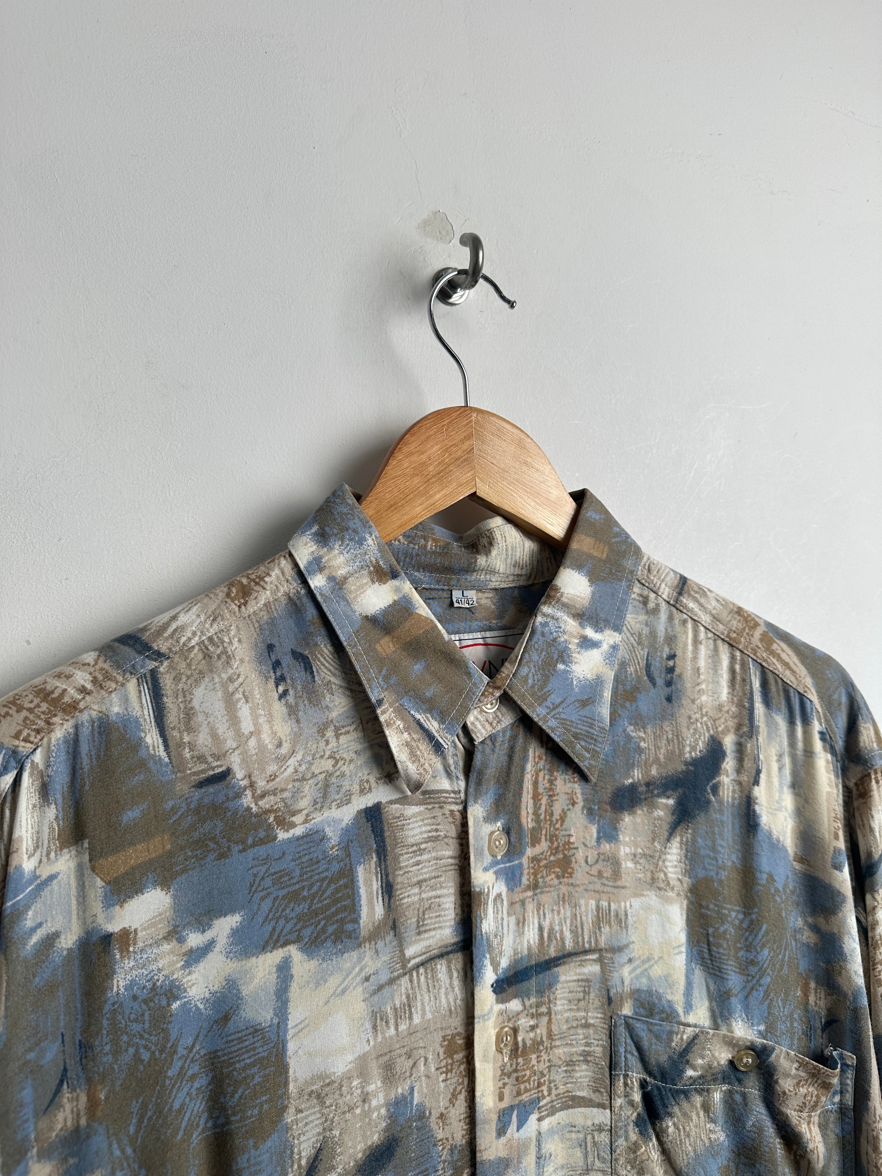 MAYNE patterned short sleeved shirt