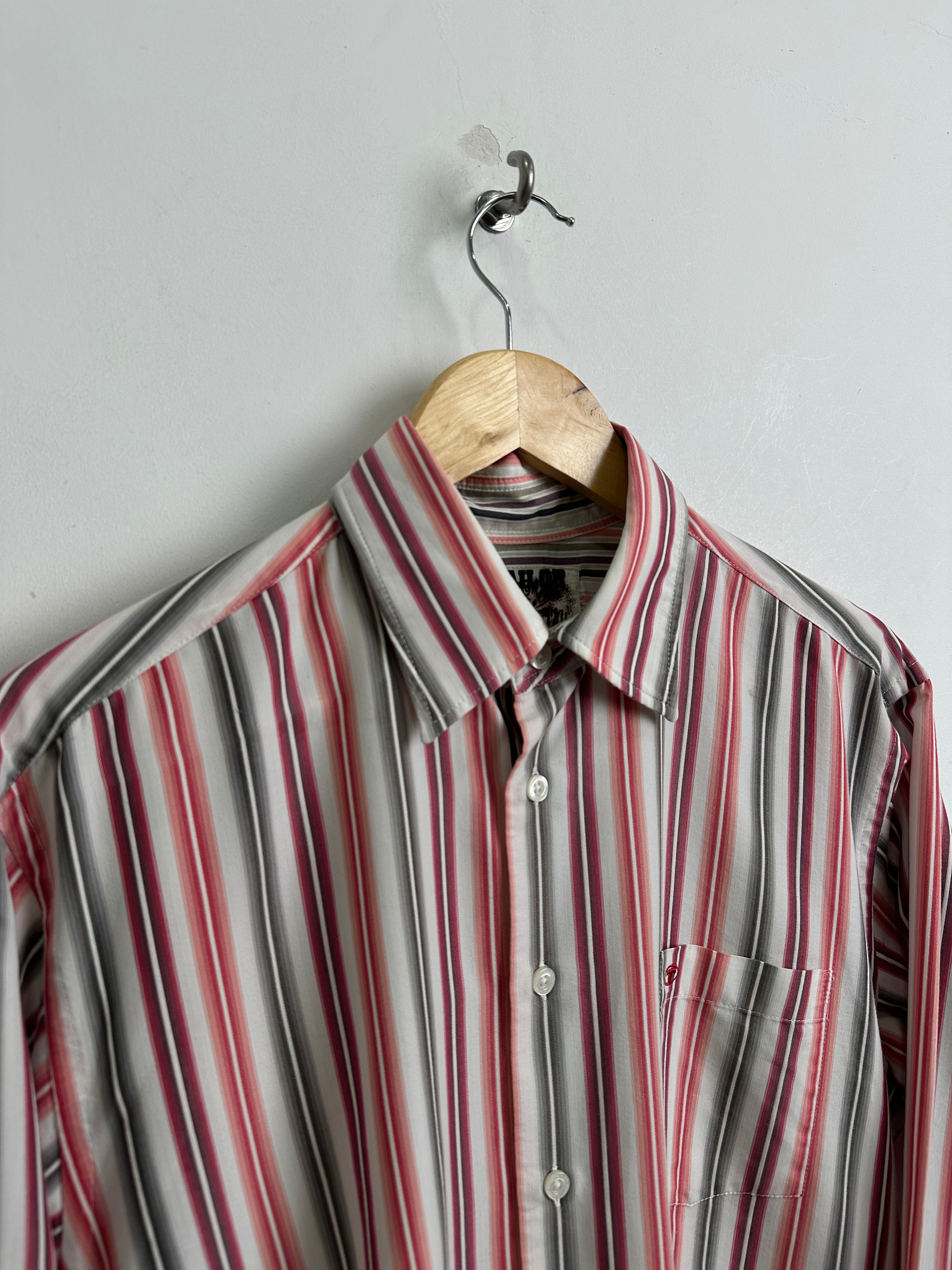 TOM TAILOR striped long-sleeve shirt