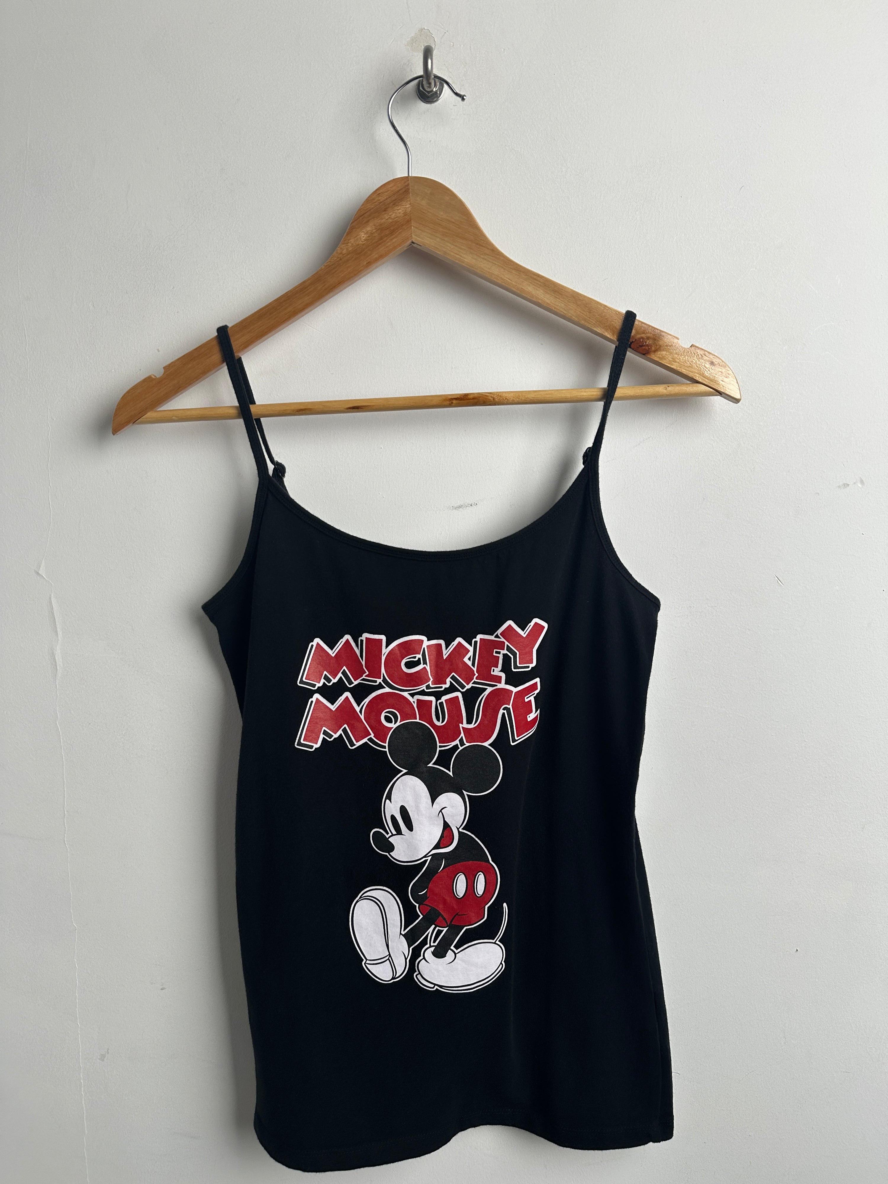 DISNEY MICKEY MOUSE black tank top