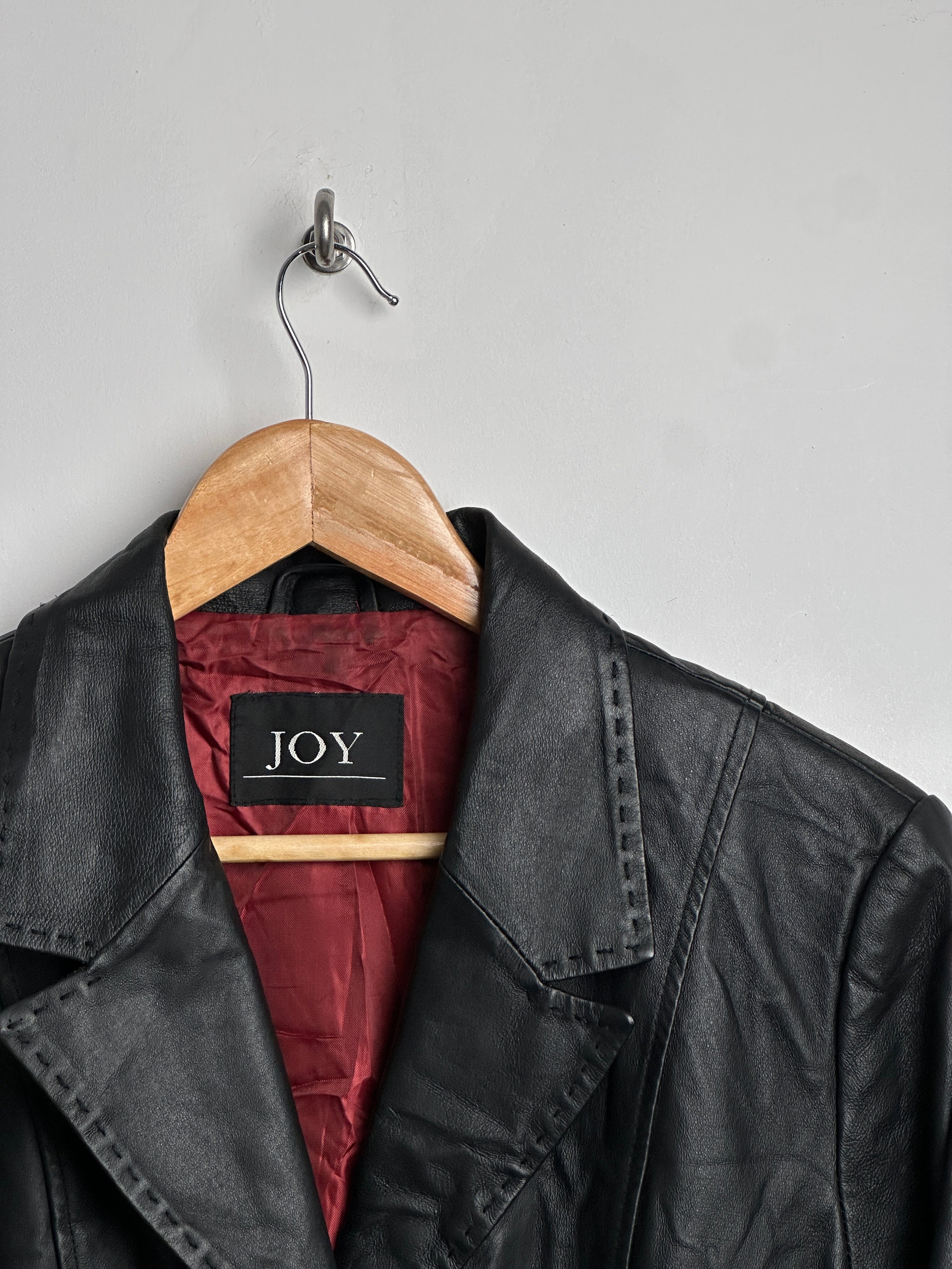 JOY leather blazer jacket