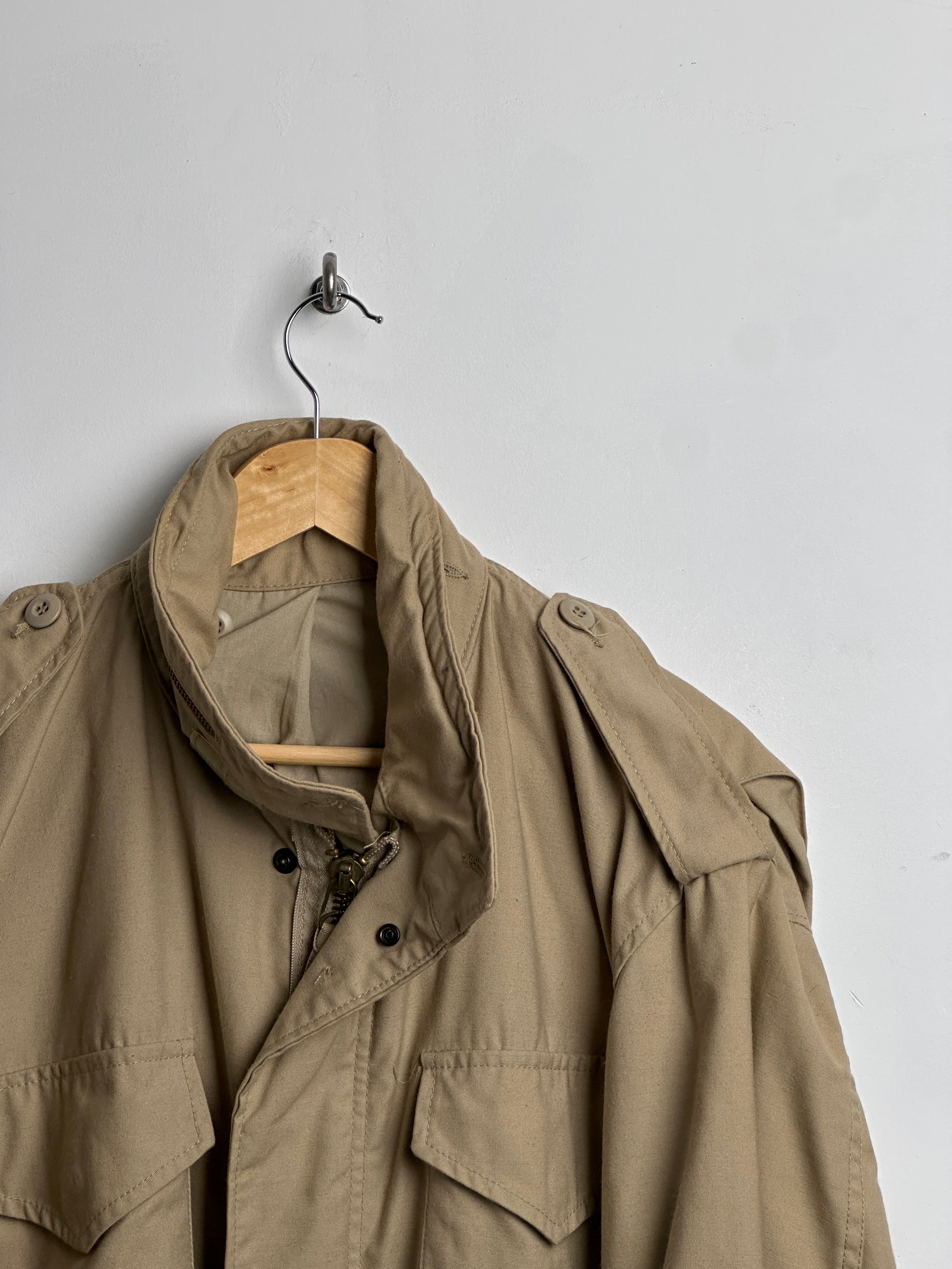 ALPHA INDUSTRIES beige coat - thrift.mt