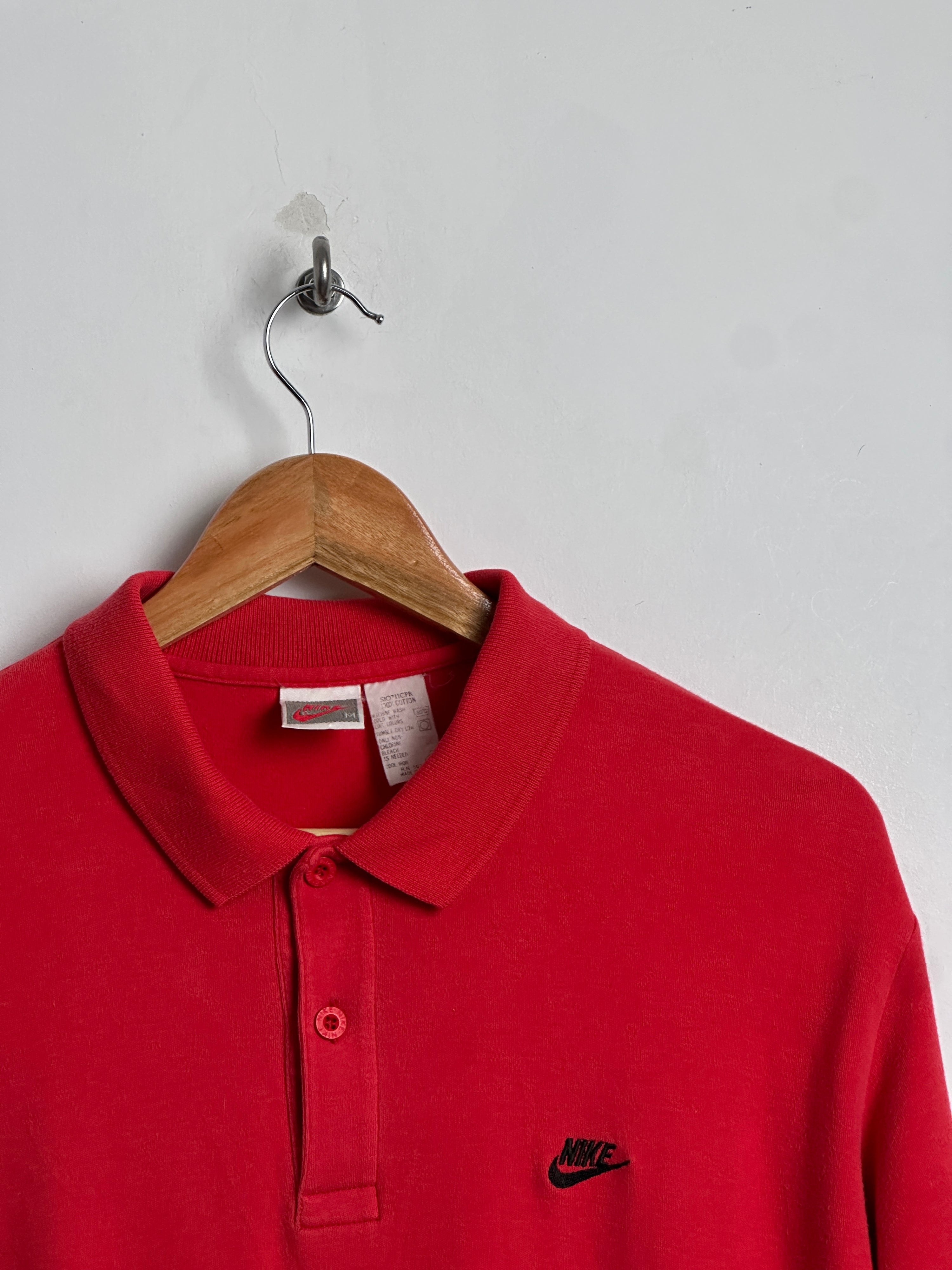 NIKE Short-sleeve polo shirt in red
