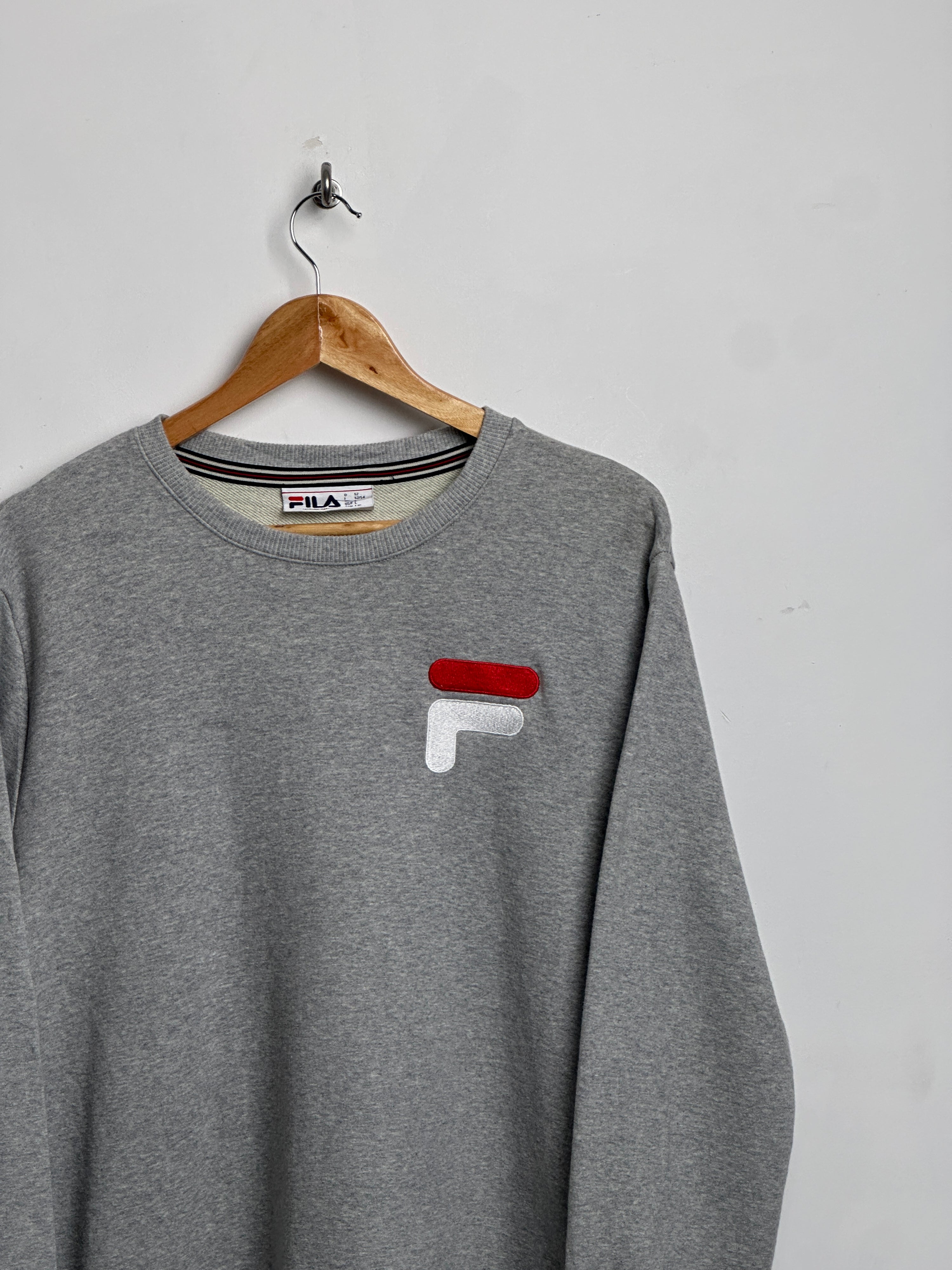 FILA Vintage 90s Grey Sweater