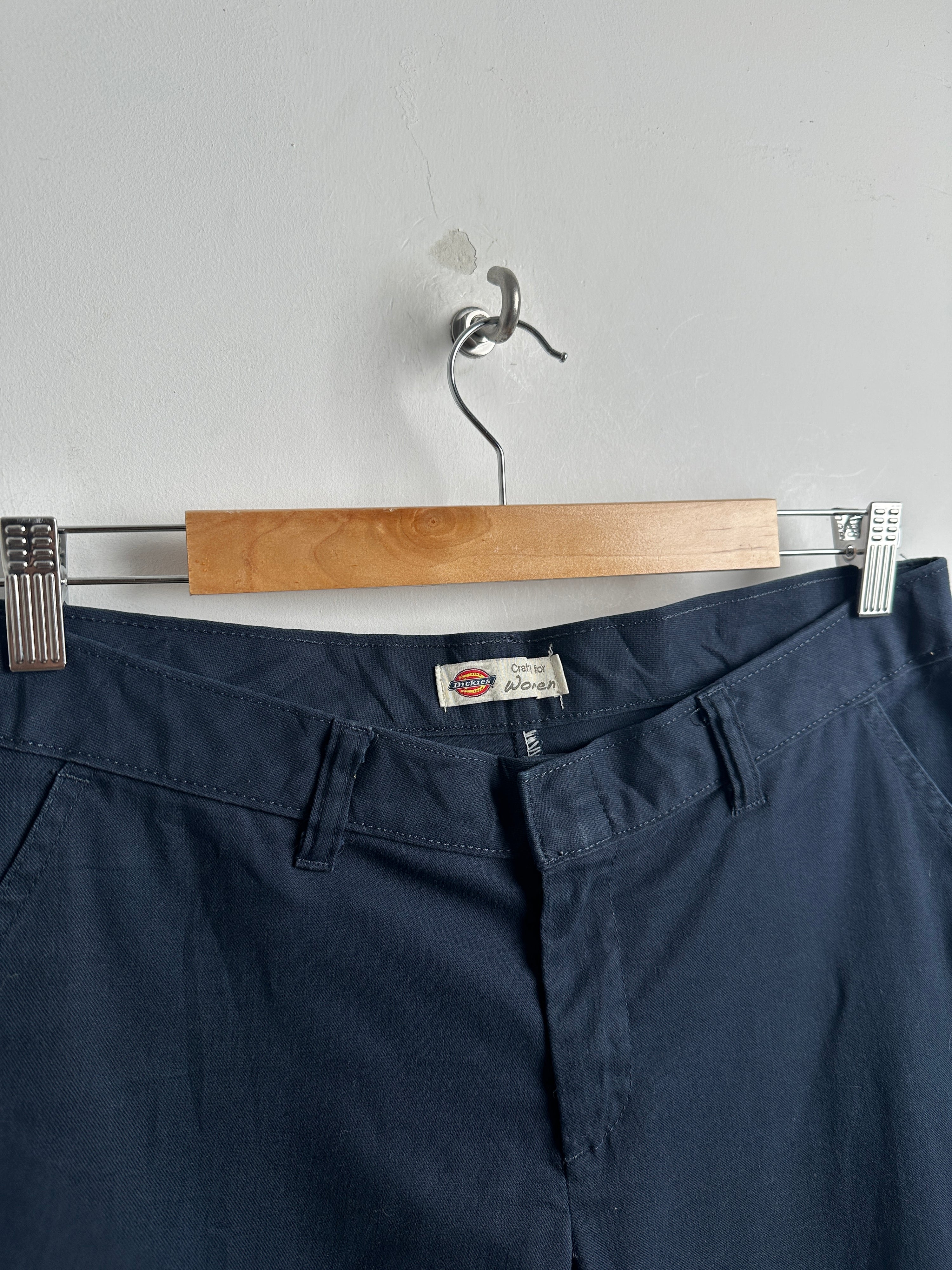 DICKIES womens jorts in blue