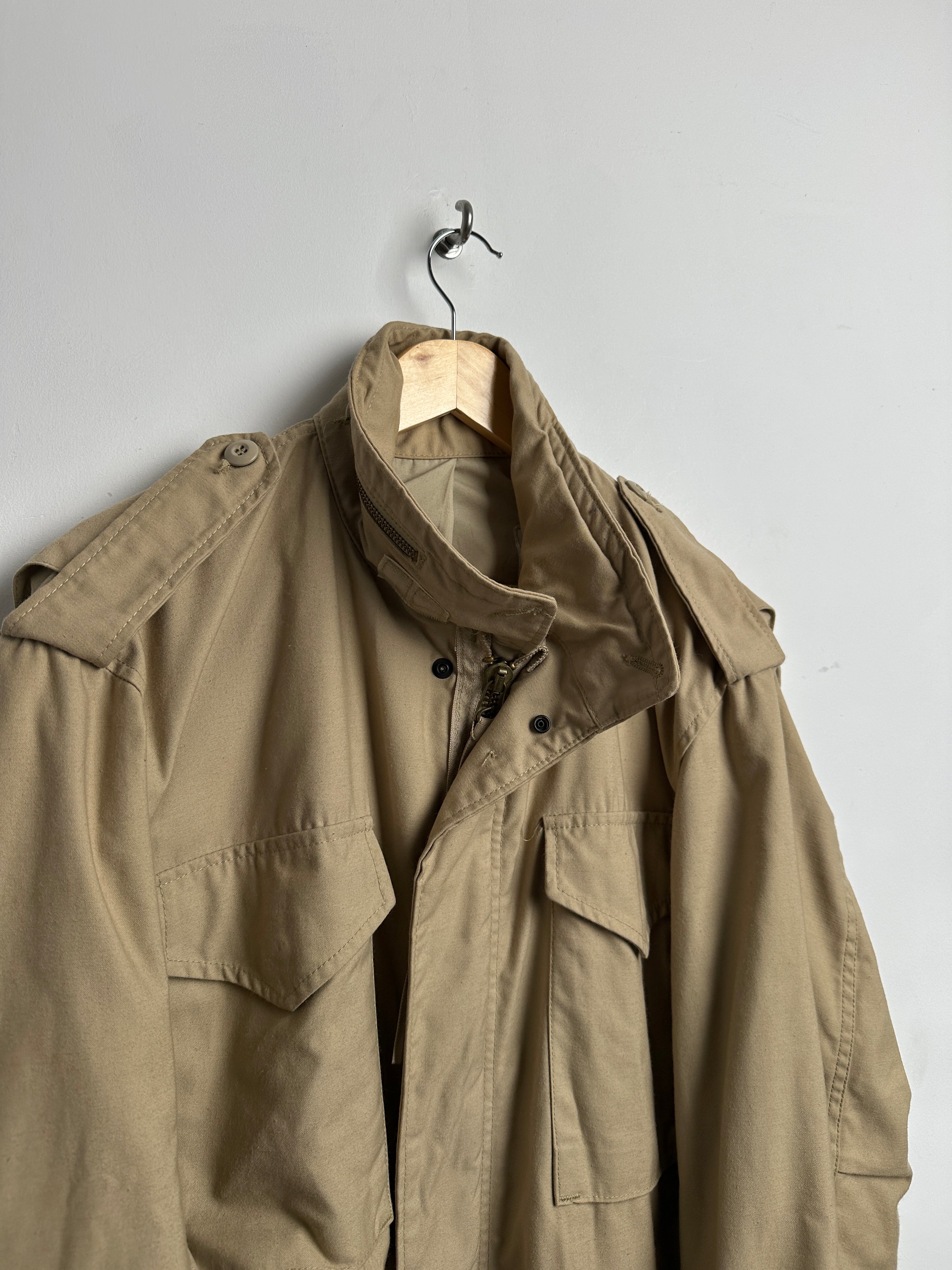 ALPHA INDUSTRIES beige coat