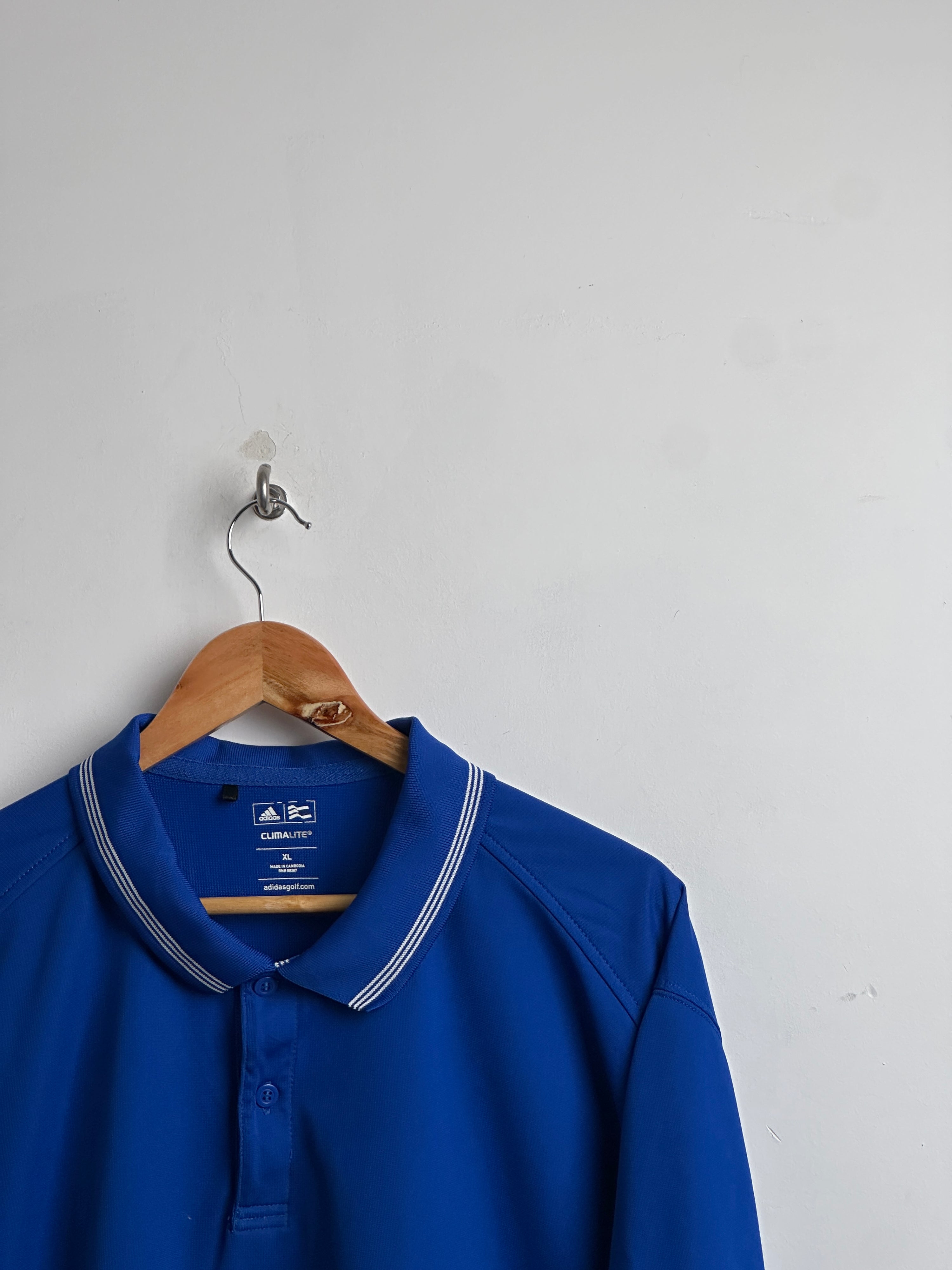 ADIDAS Golf Blue Short Sleeve Tee