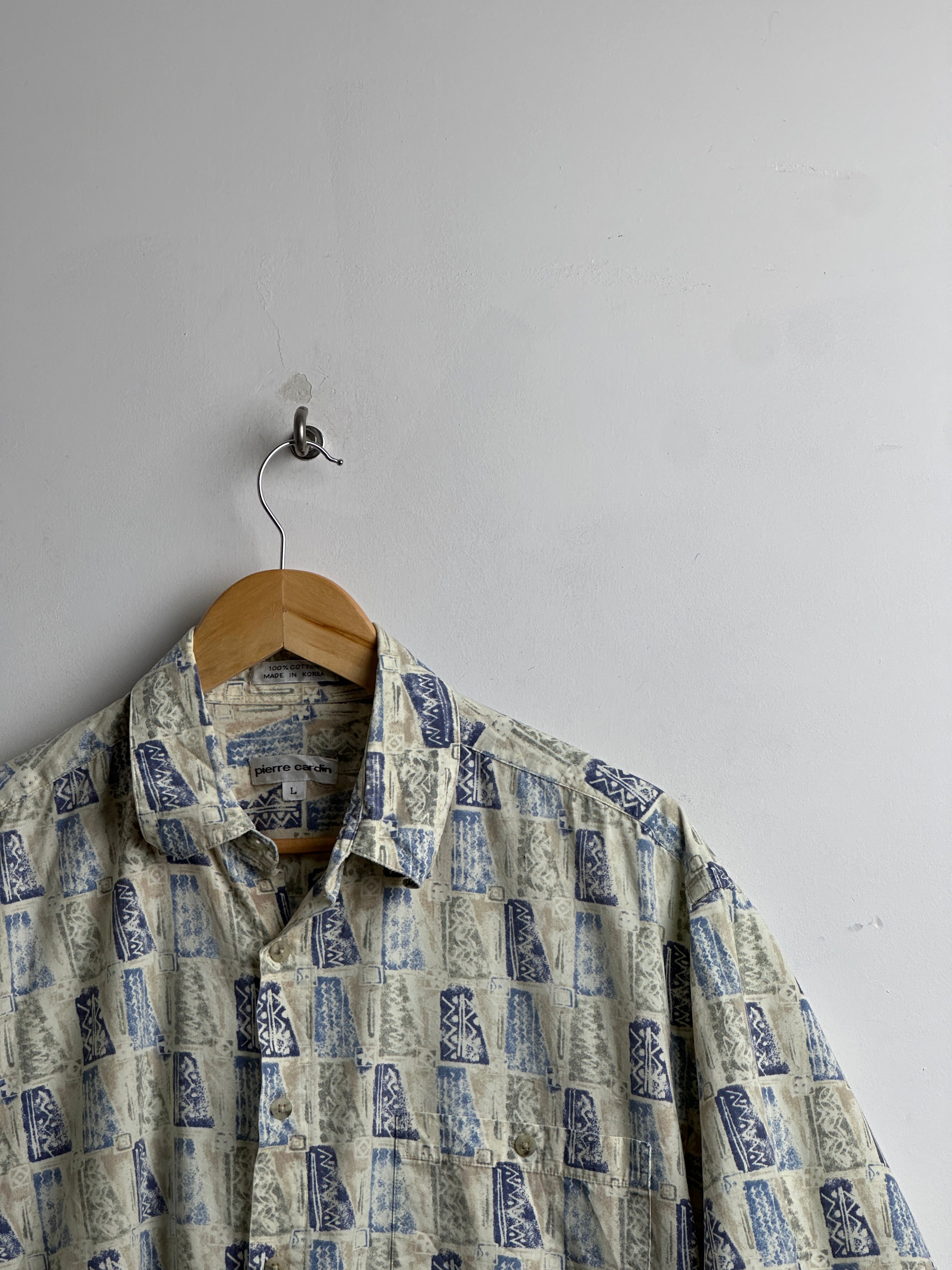 PIERRE CARDIN cotton short sleeve shirt