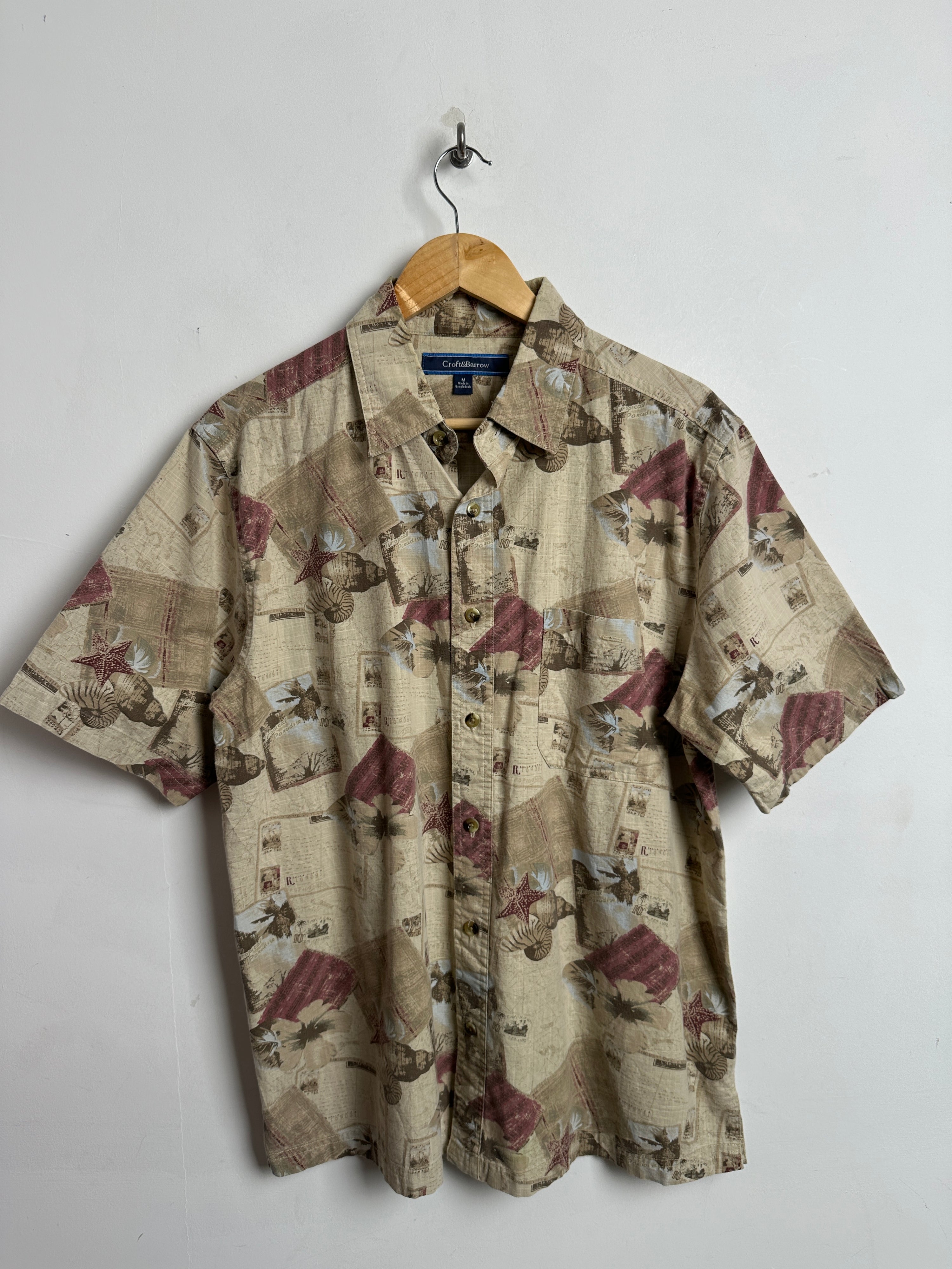 CROFT&BARROW Patterned Shortsleeved Shirt
