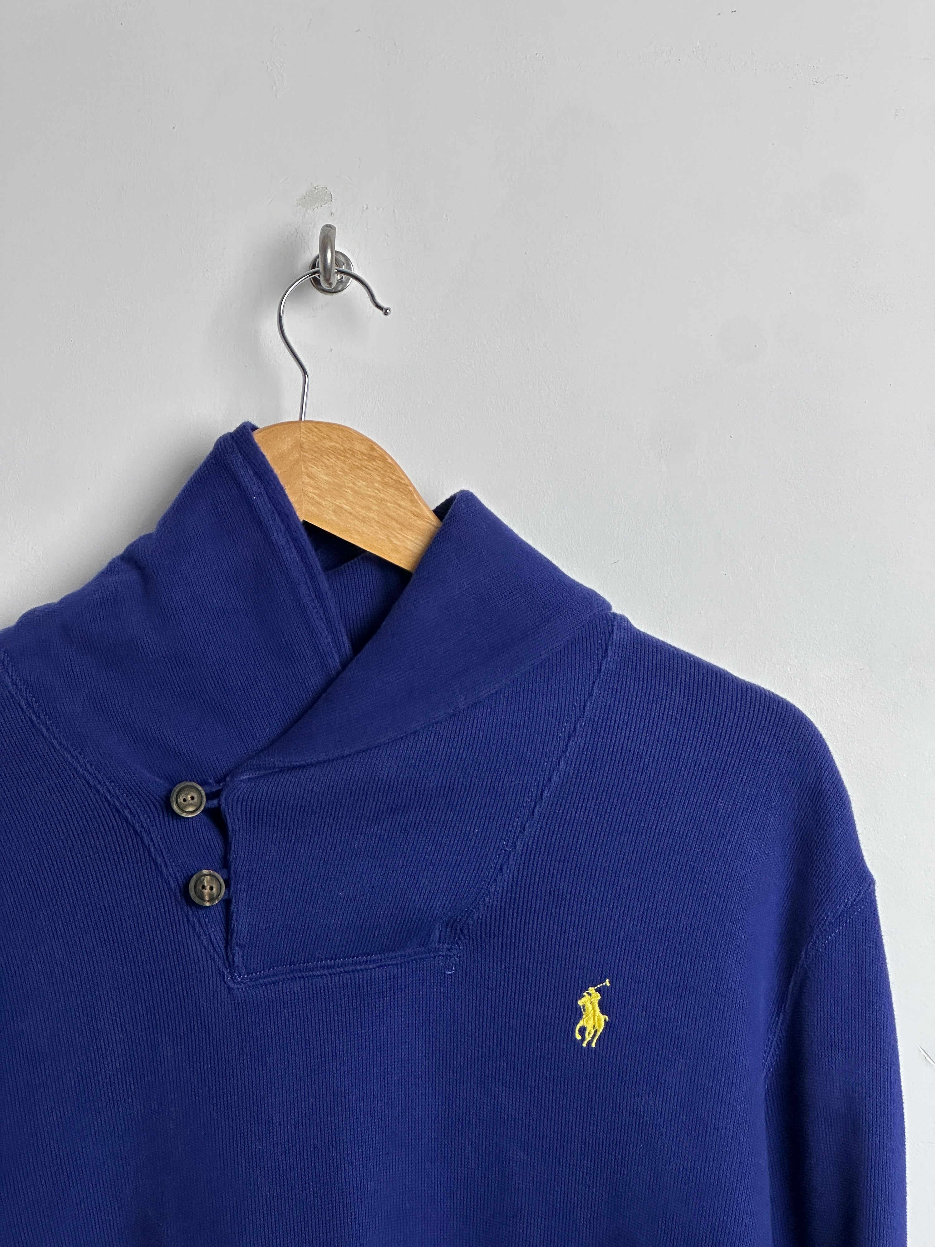 POLO RALPH LAUREN LONG SLEEVE IN BLUE