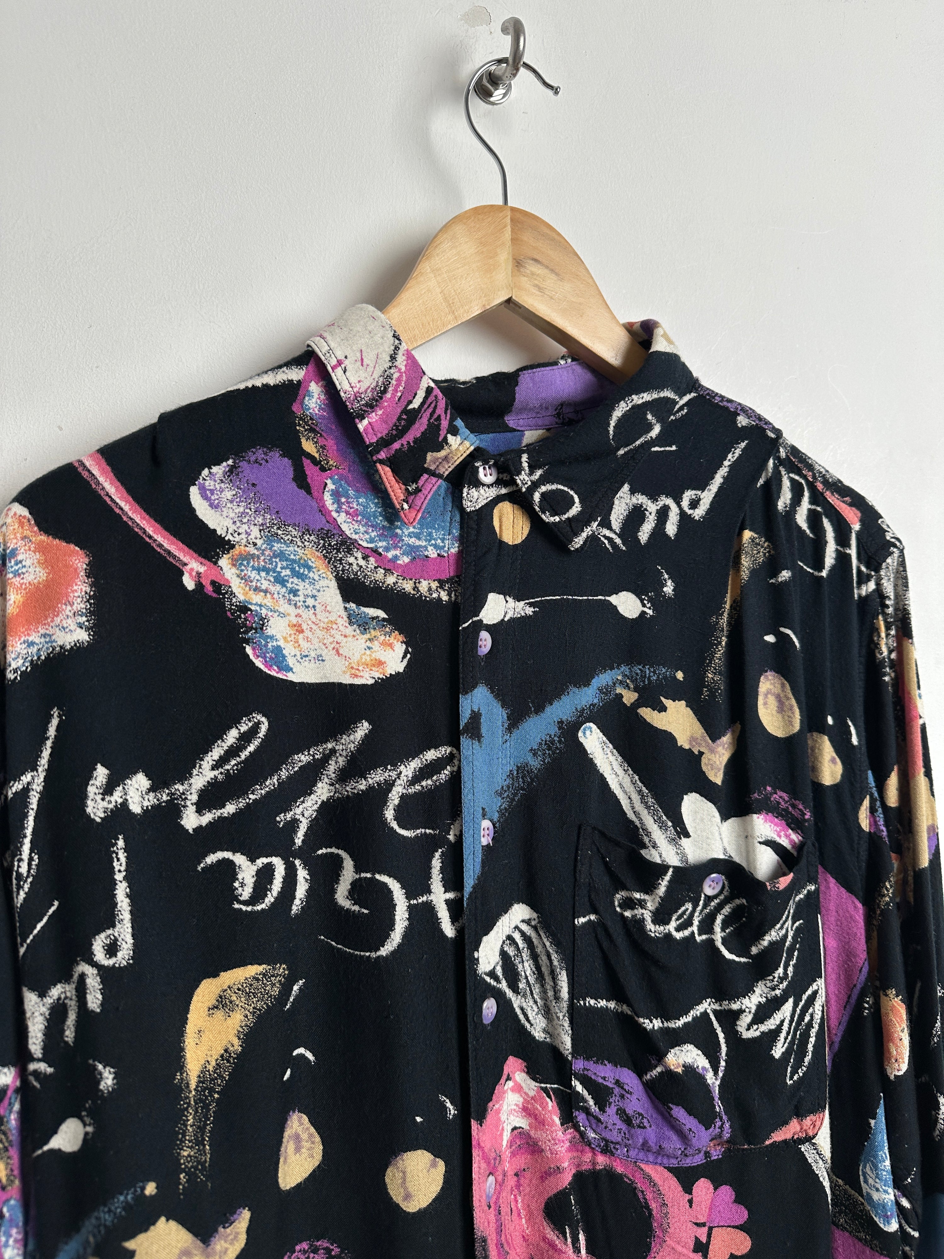 GREENVALY VINTAGE PRINTED SHIRT