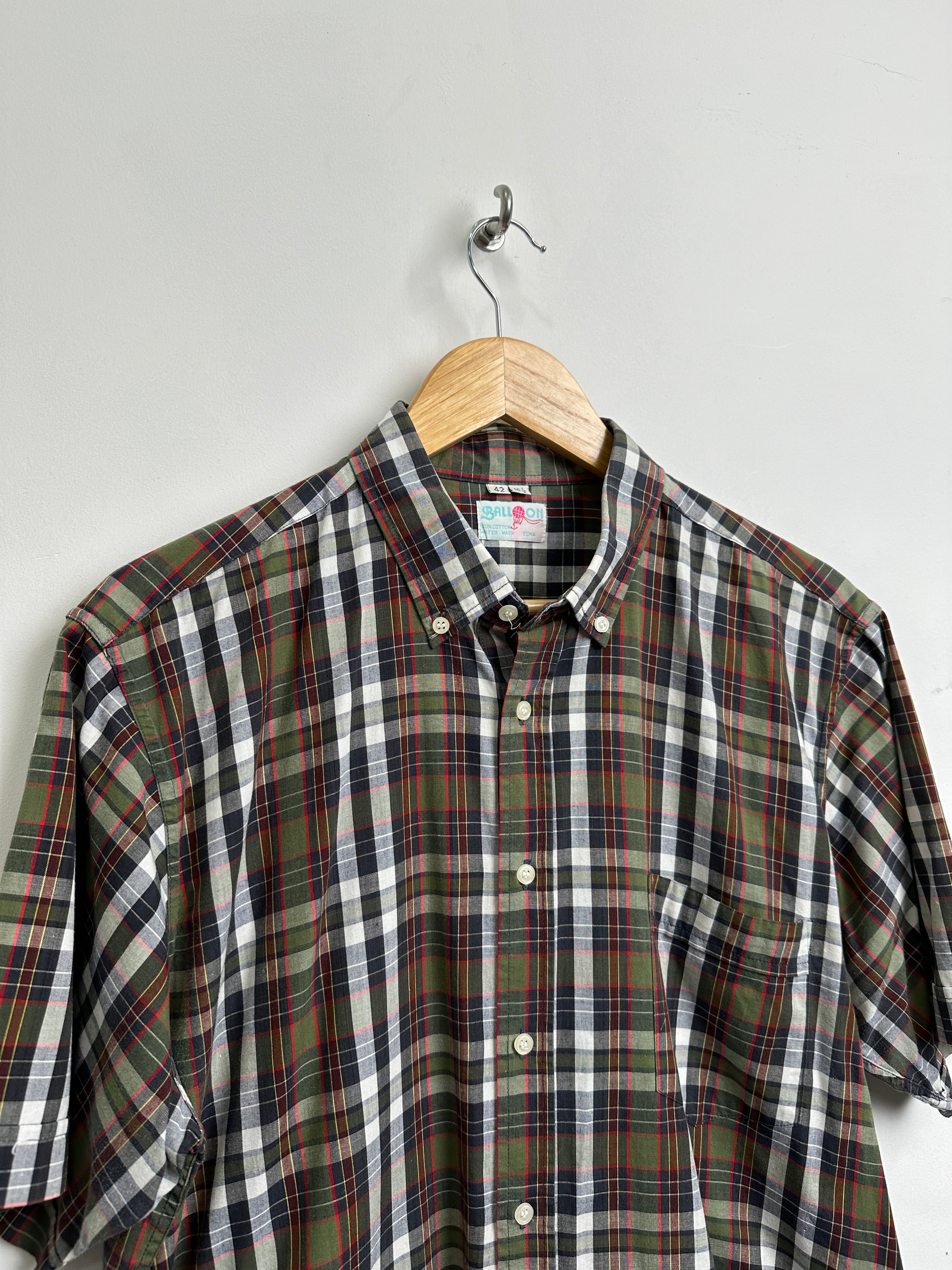 Balloon vintage checked shirt