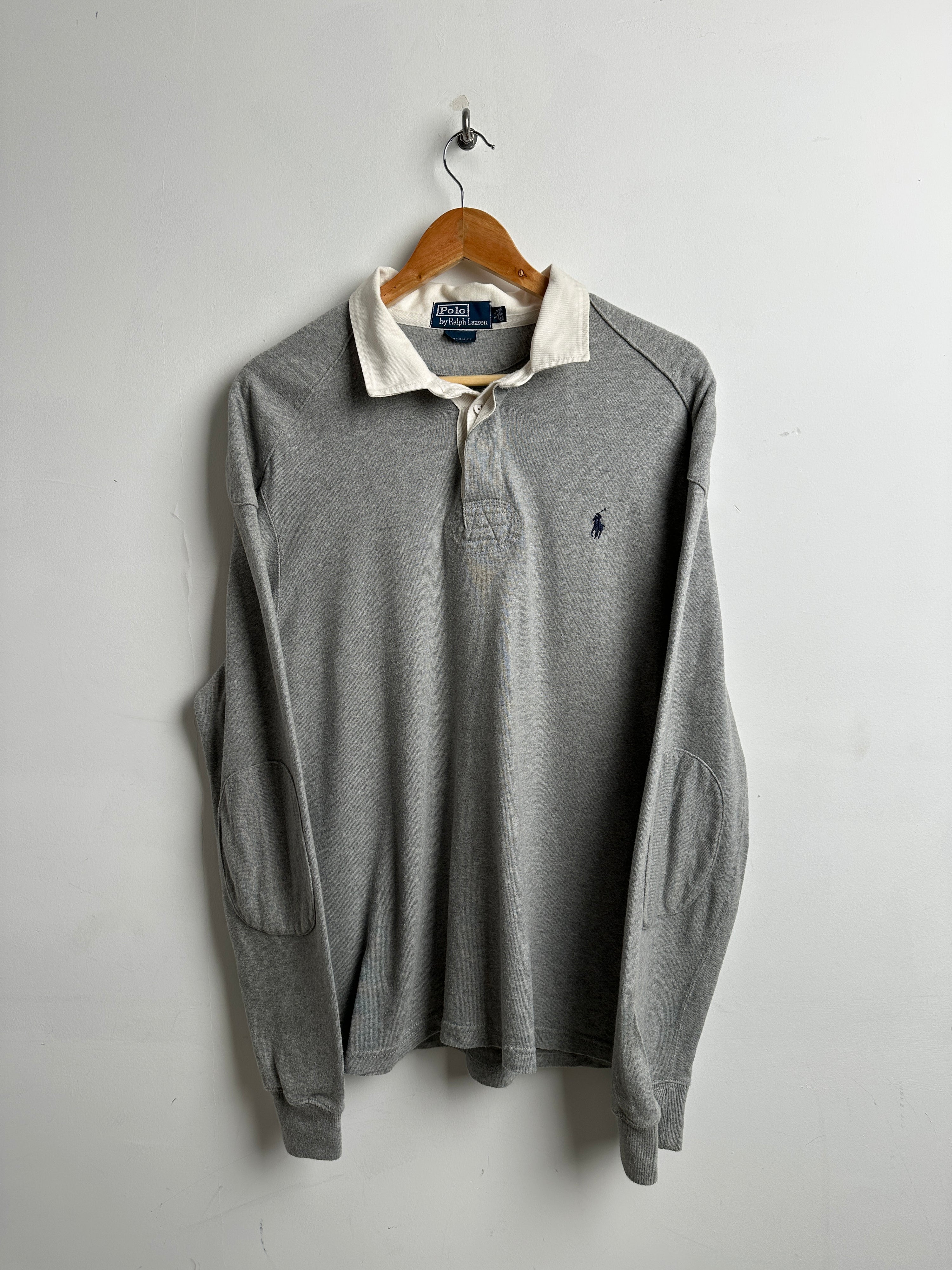 POLO RALPH LAUREN LONG SLEEVE SHIRT IN GREY