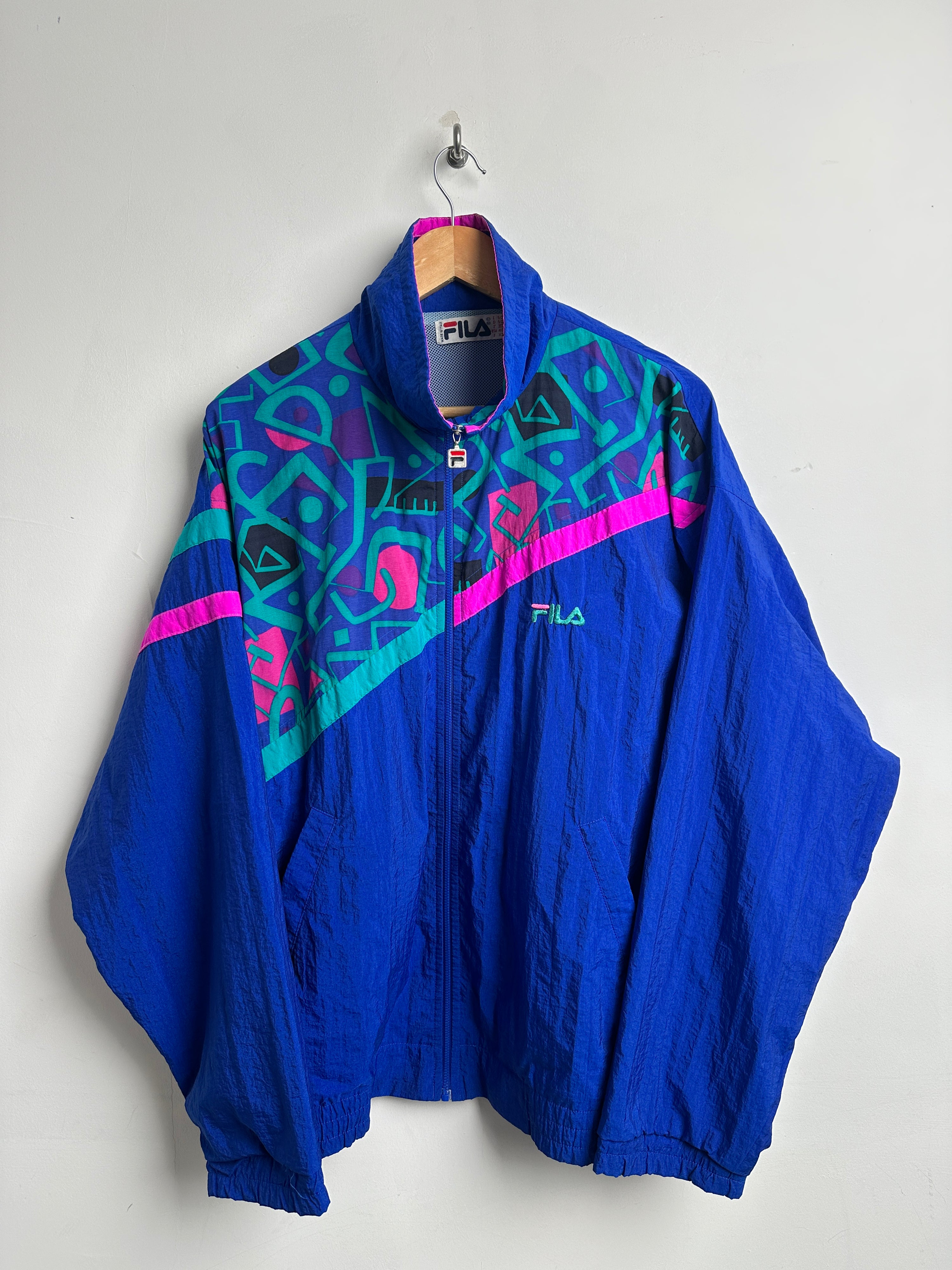 FILA WINDBREAKER IN BLUE