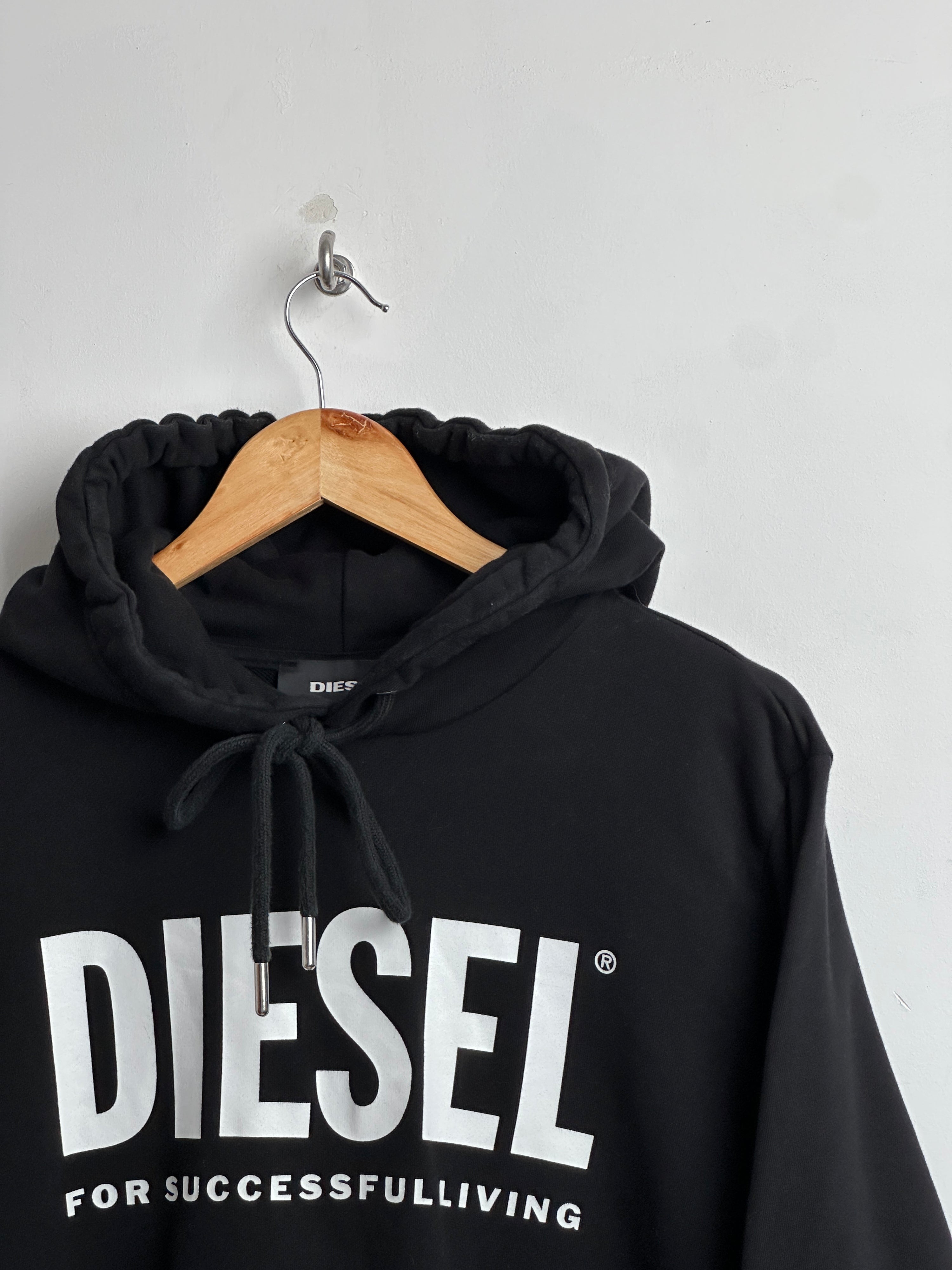 DIESEL BLACK HOODIE