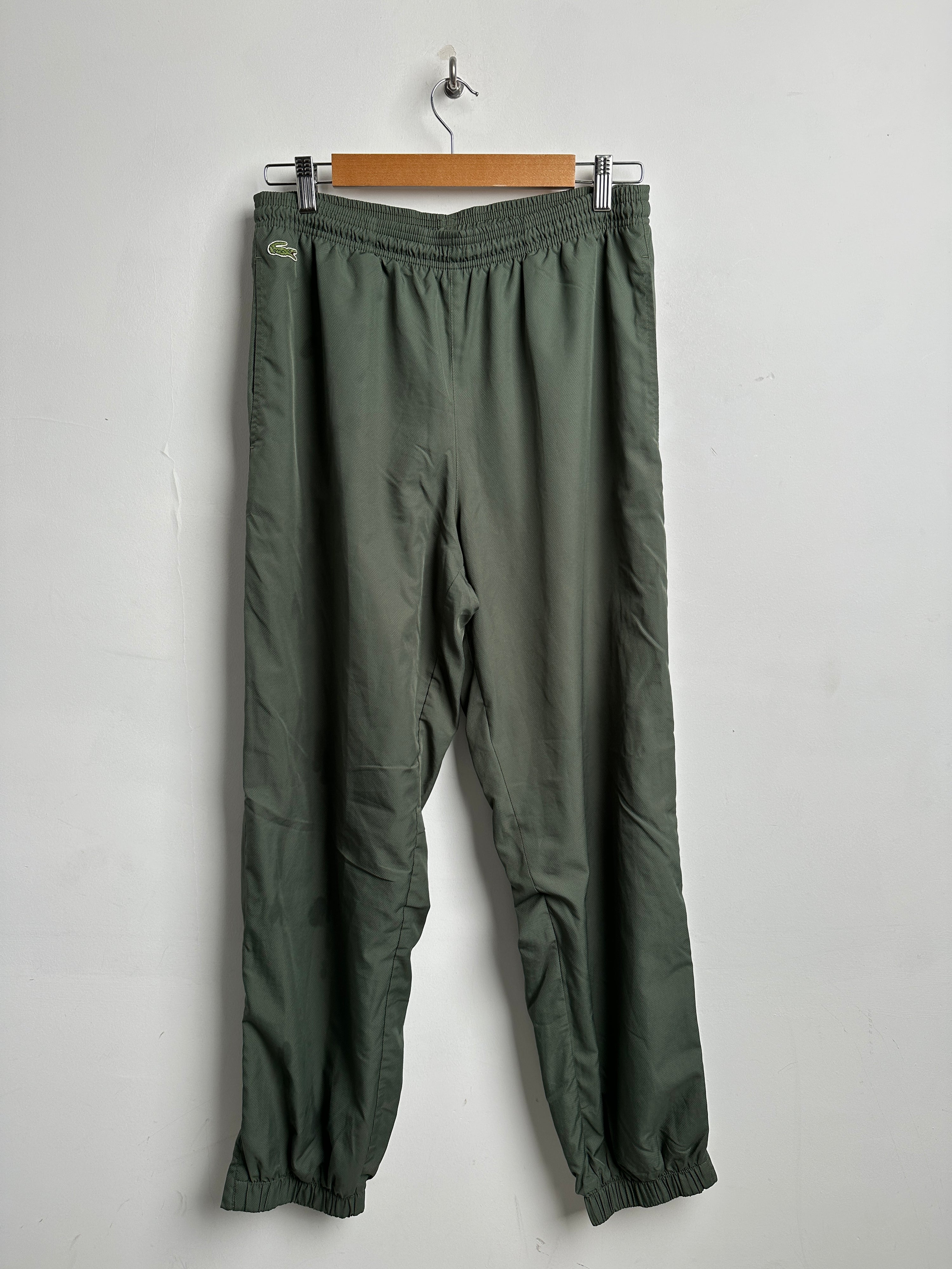 LACOSTE track pants in green