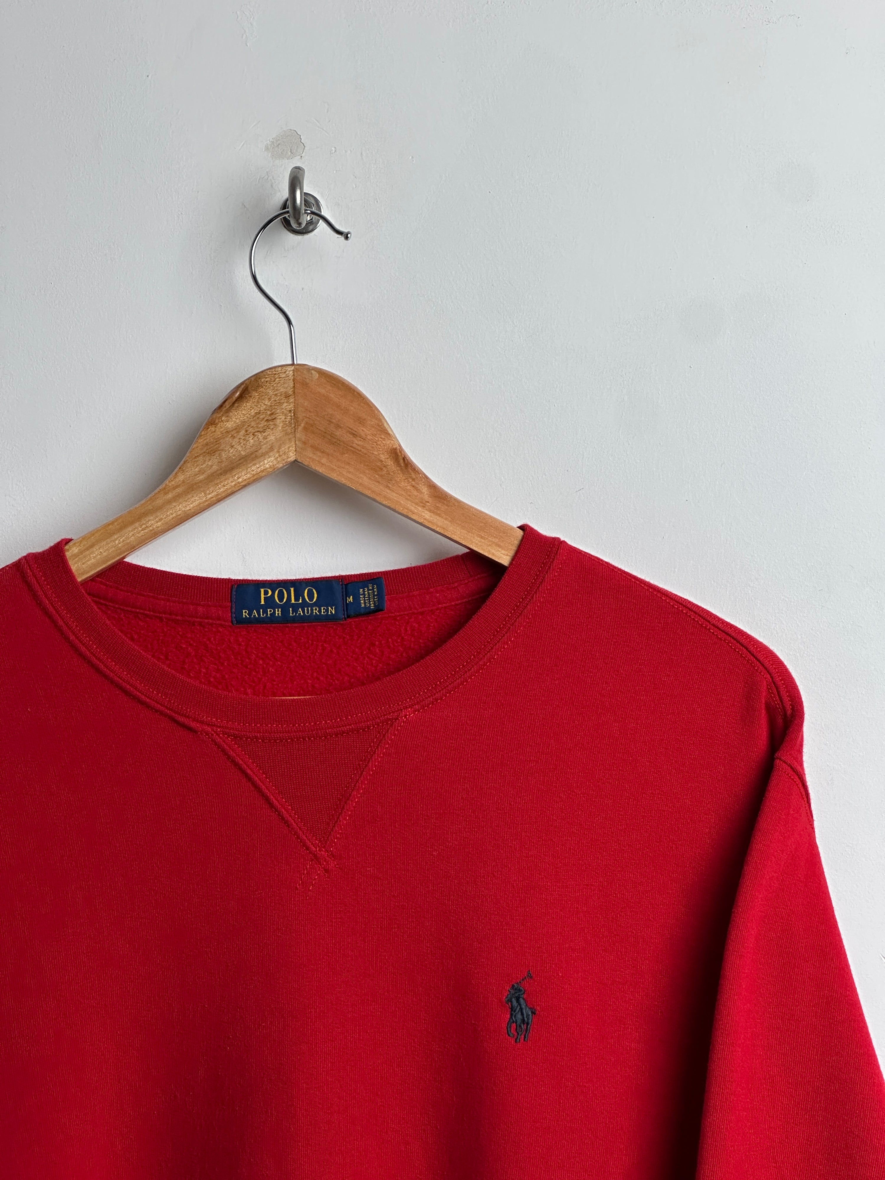 POLO RALPH LAUREN sweater in red