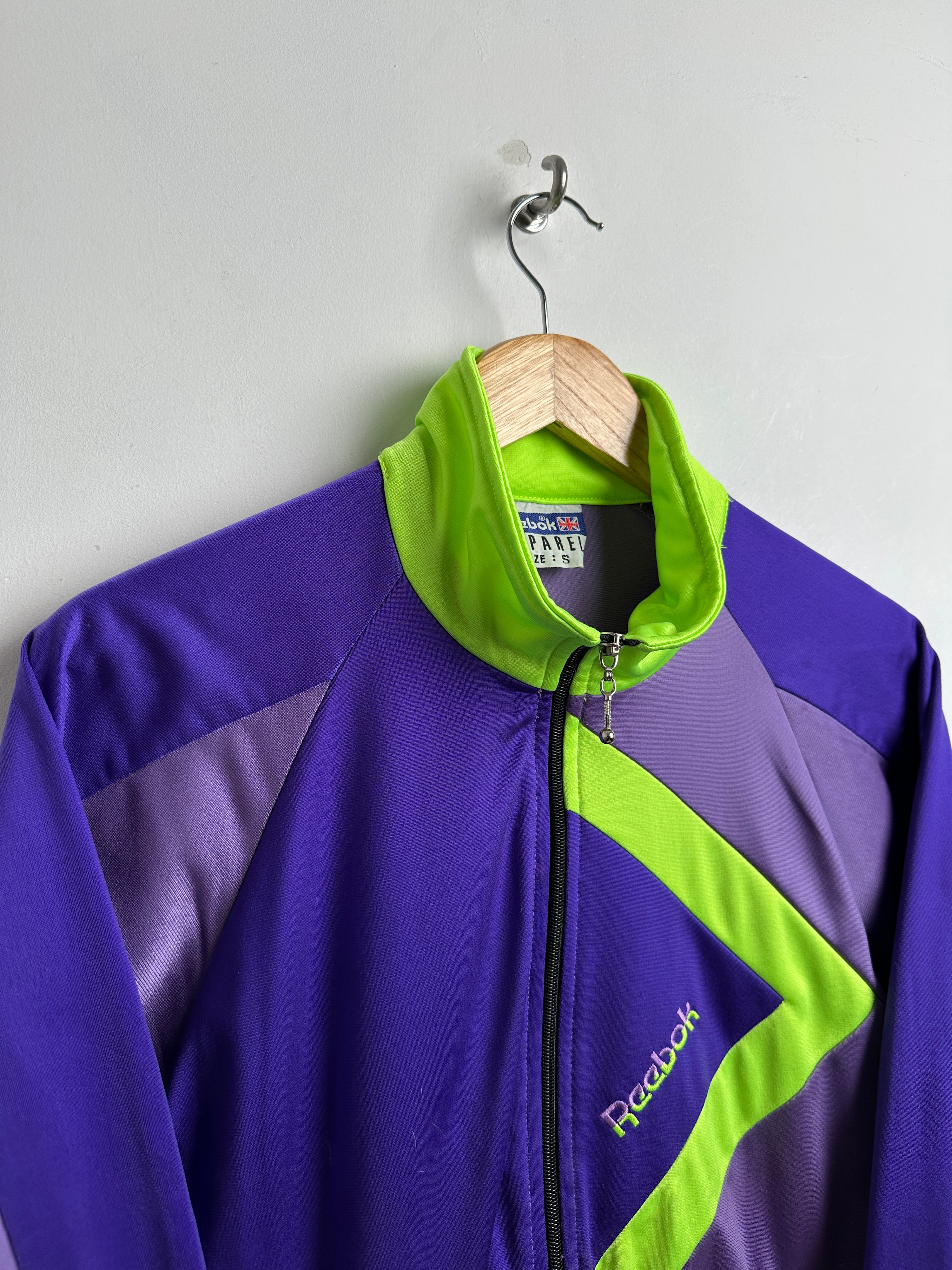 REEBOK zip-up in purple