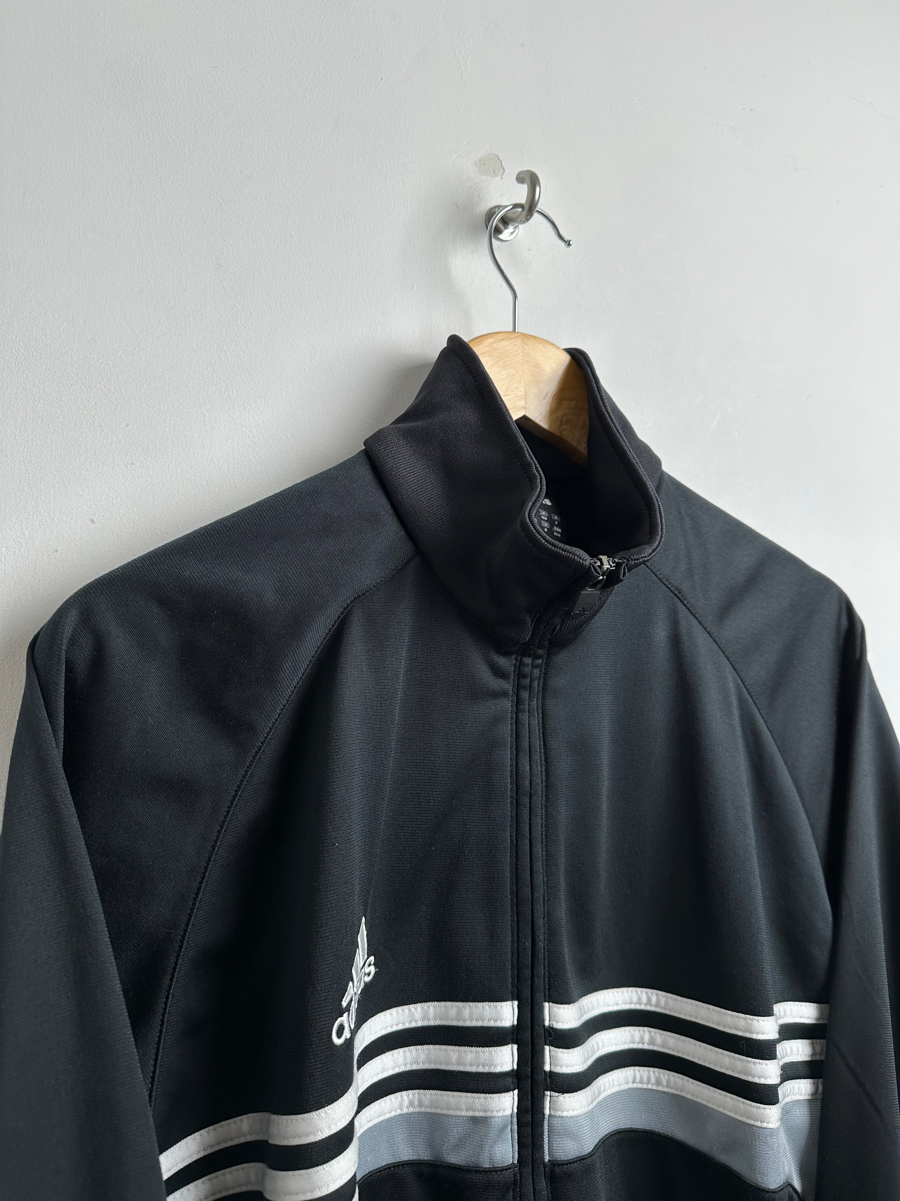 ADIDAS zip-up in black