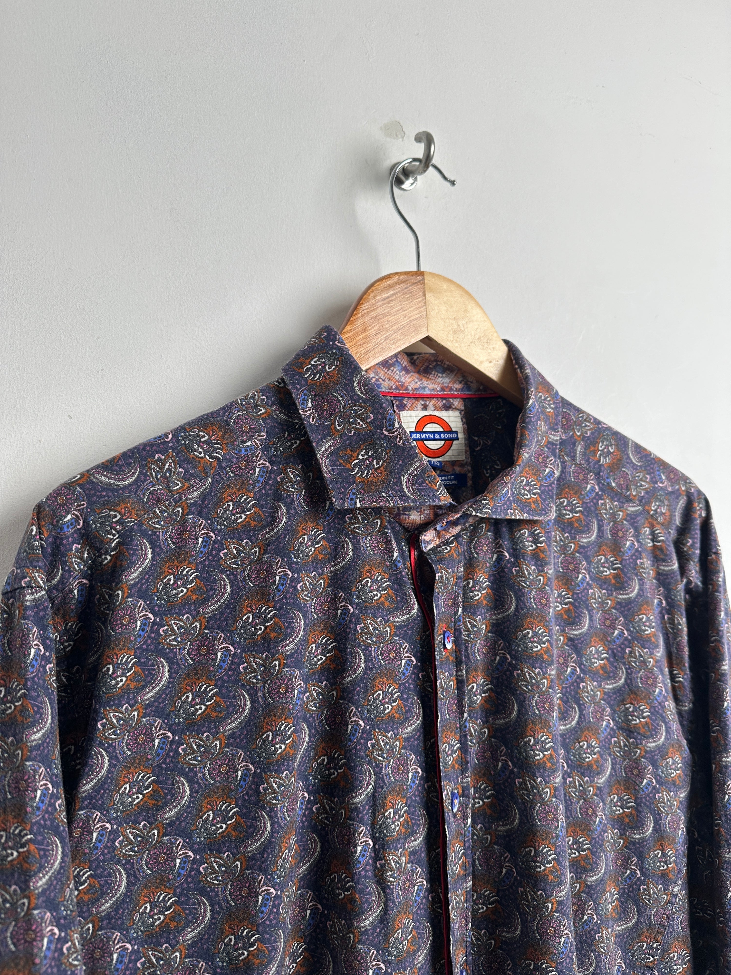 JERMYN & BOND long sleeve shirt - thrift.mt