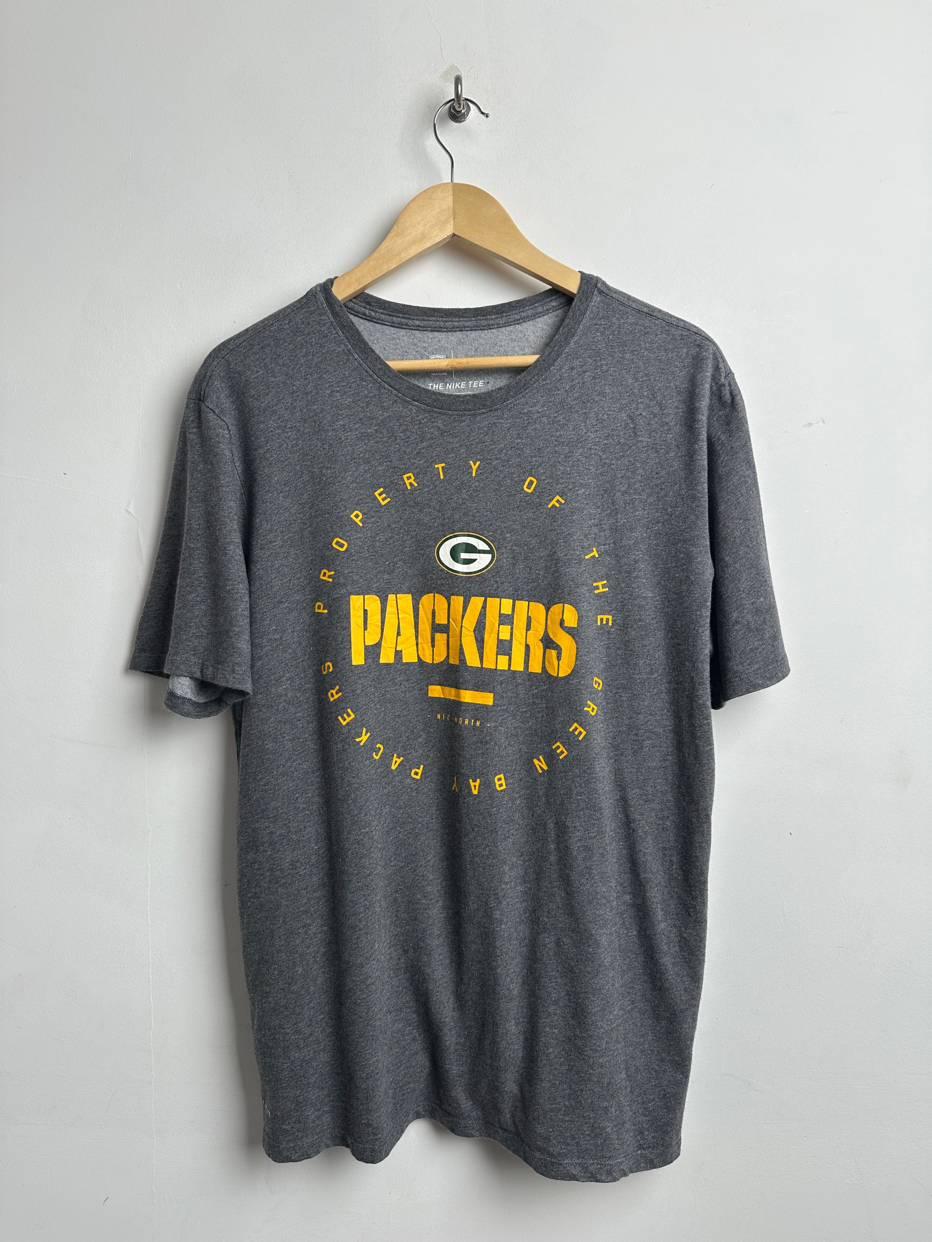 NIKE NFL Packers T-shirt in grey - thrift.mt