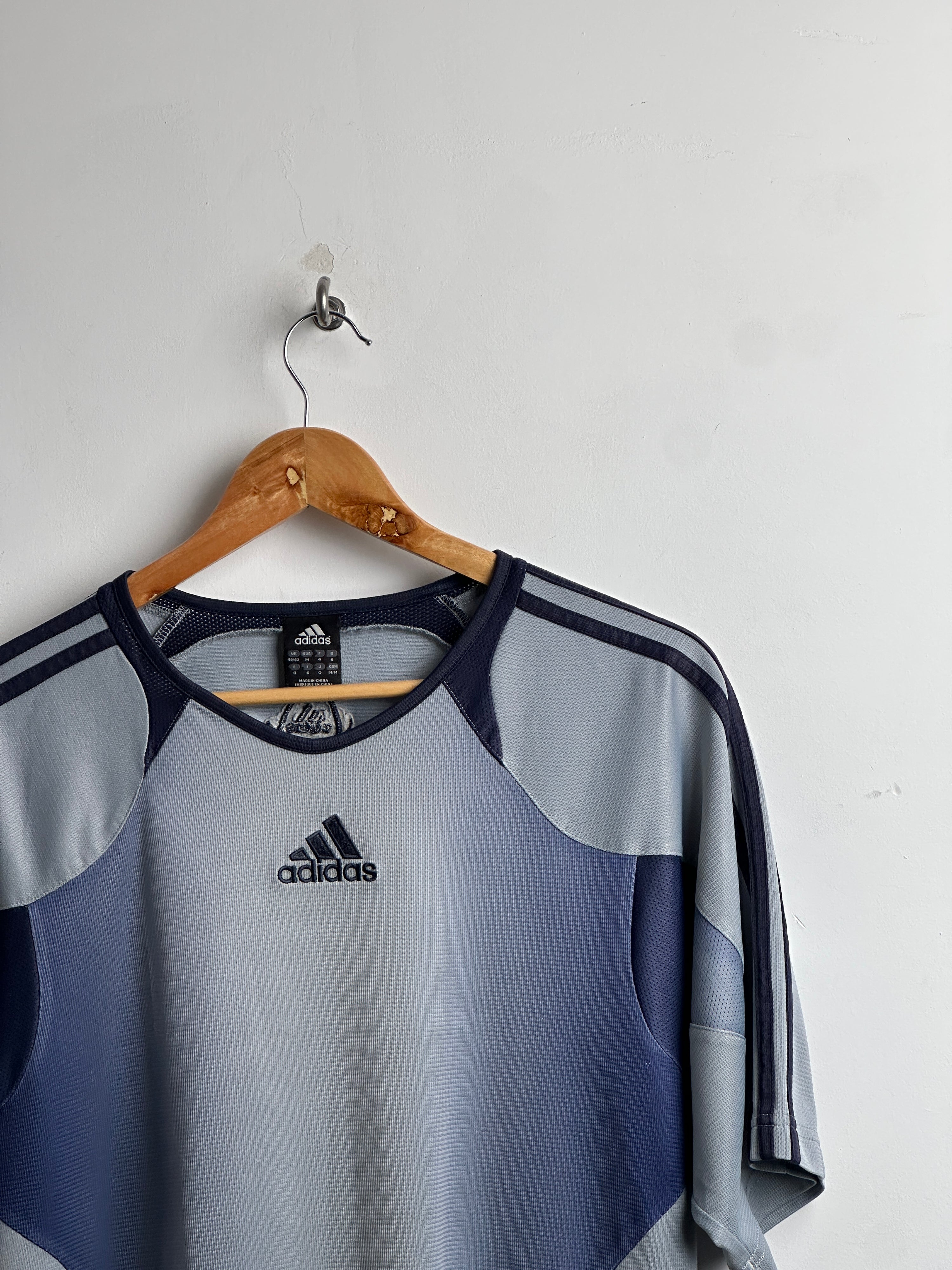 ADIDAS short sleeve shirt in blue