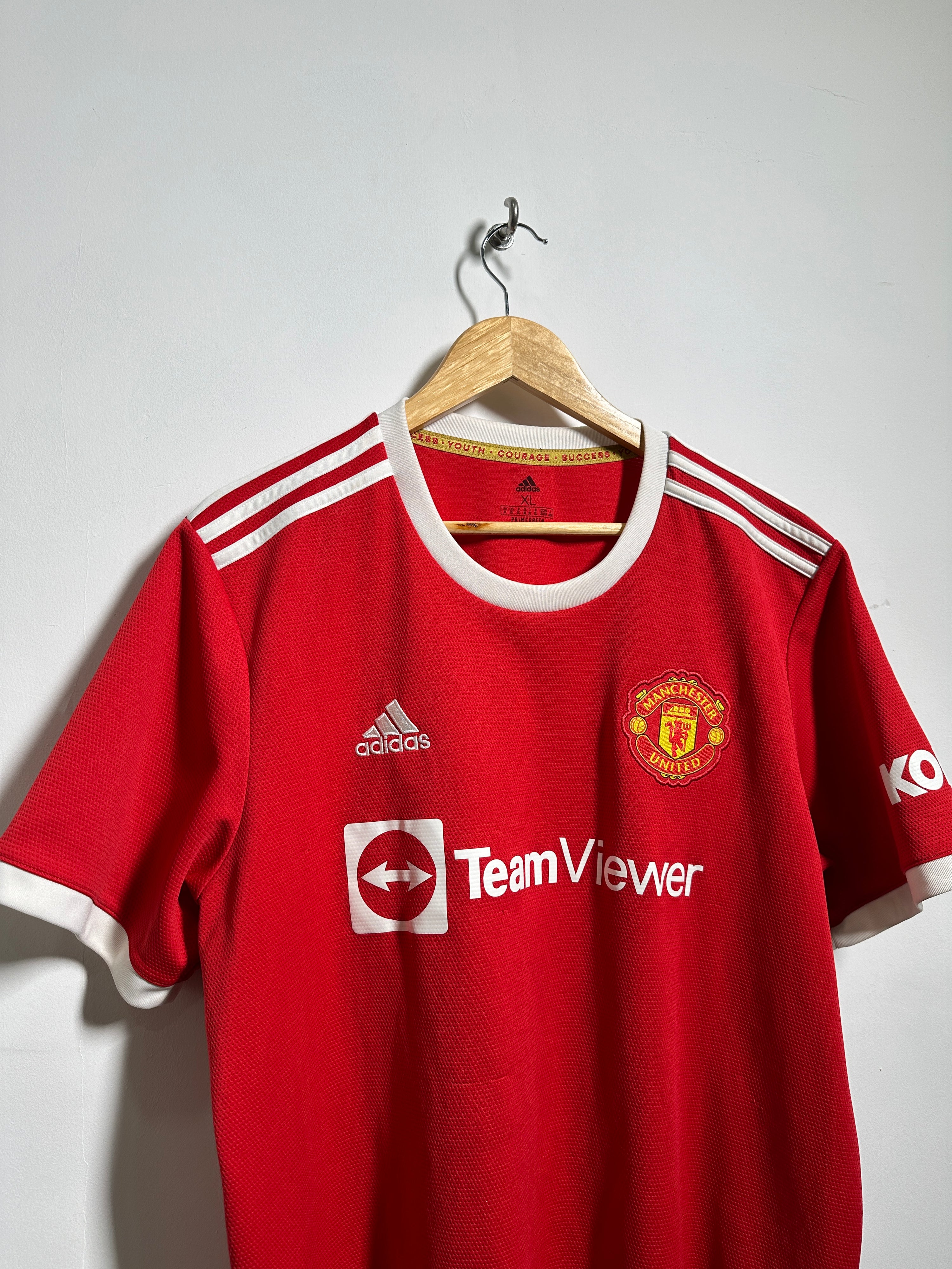 ADIDAS Manchester United 2021/2022 home jersey (100% authentic)