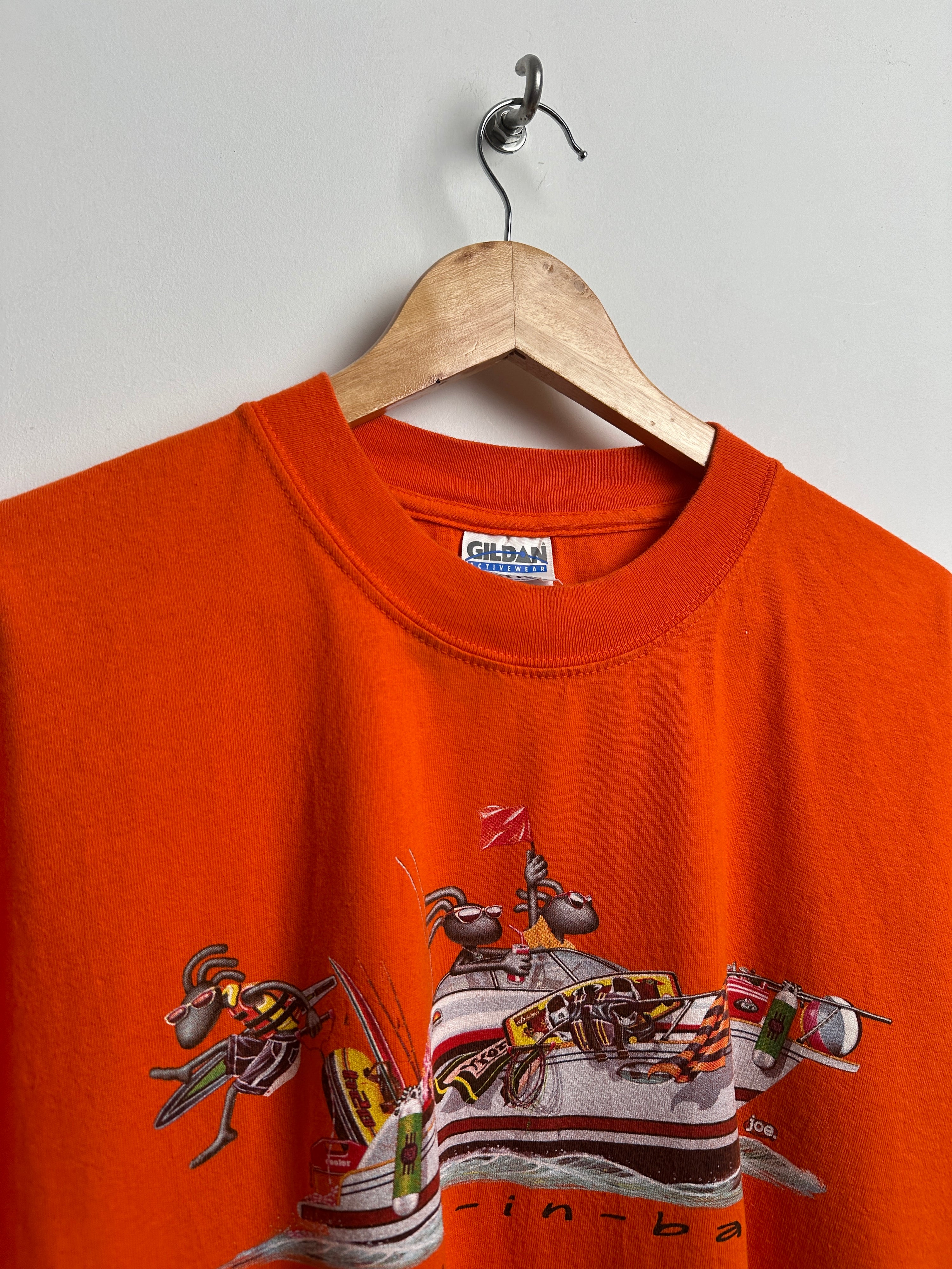 Gildan Put-in-bay tee in orange