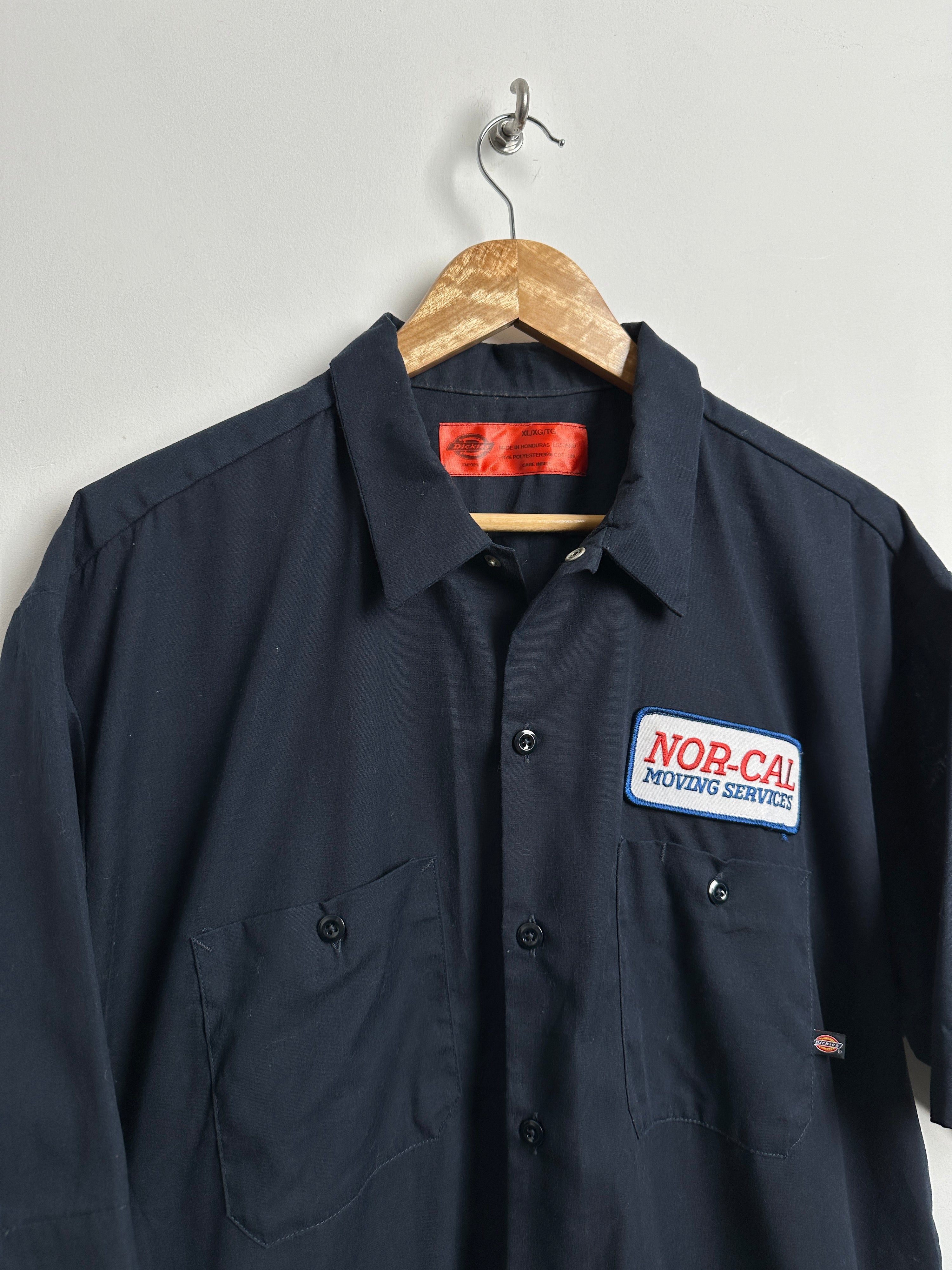 DICKIES Nor-Cal Moving Services shirt in blue