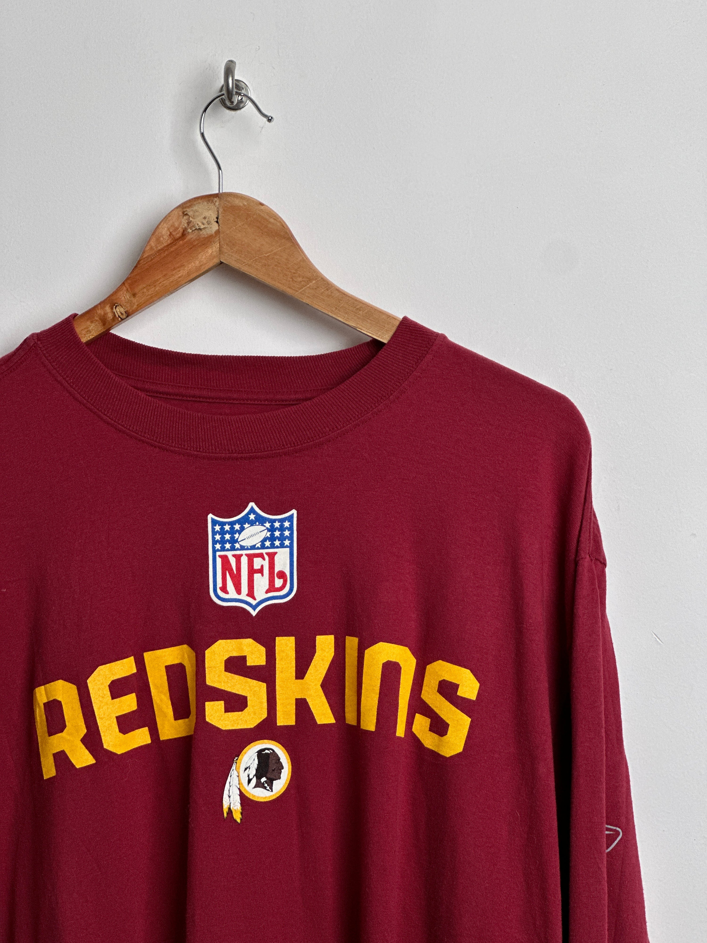 REEBOK NFL Redskins long sleeve tee in blue