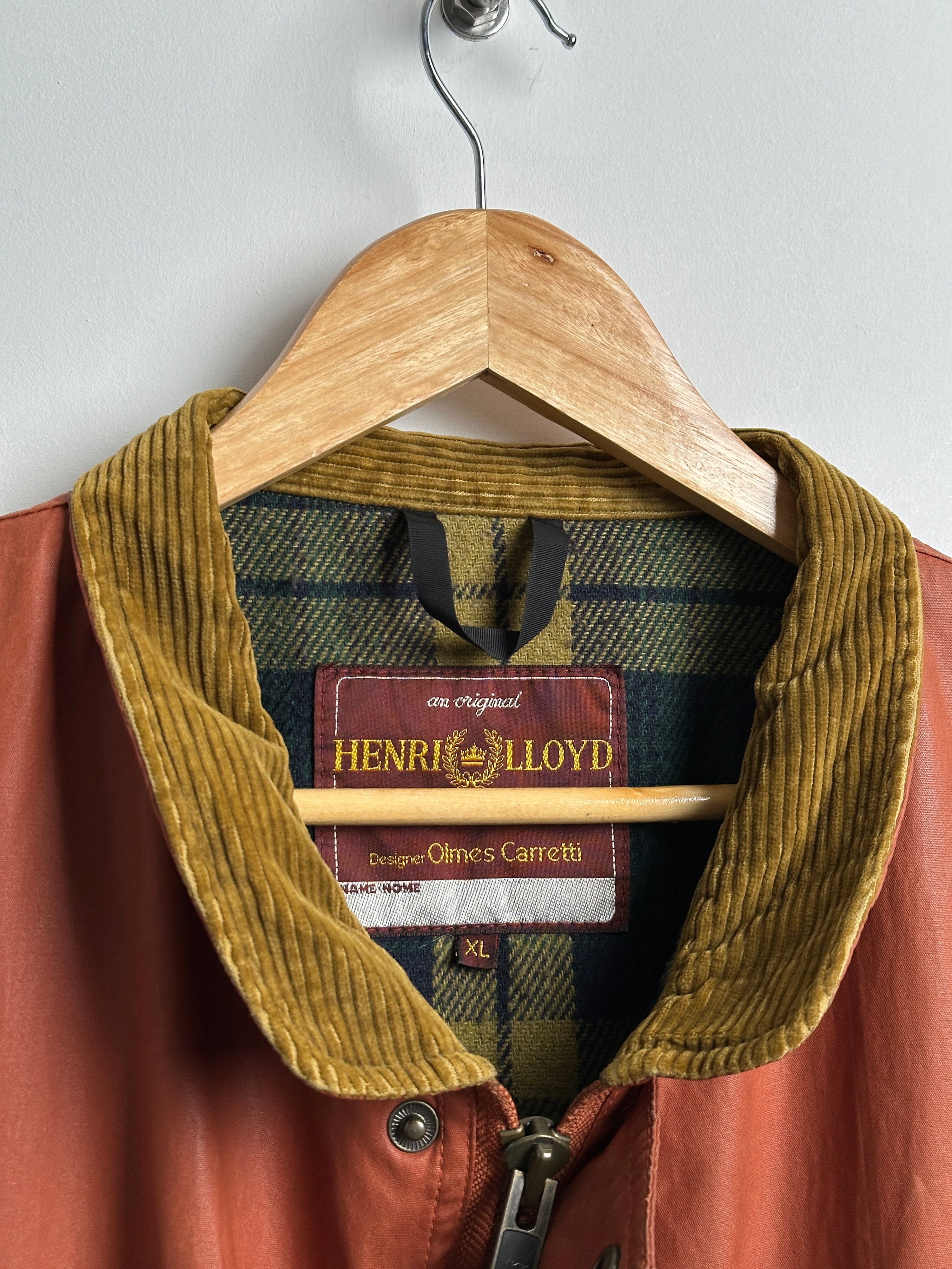 HENRY LLOYD Vintage waxed gilet