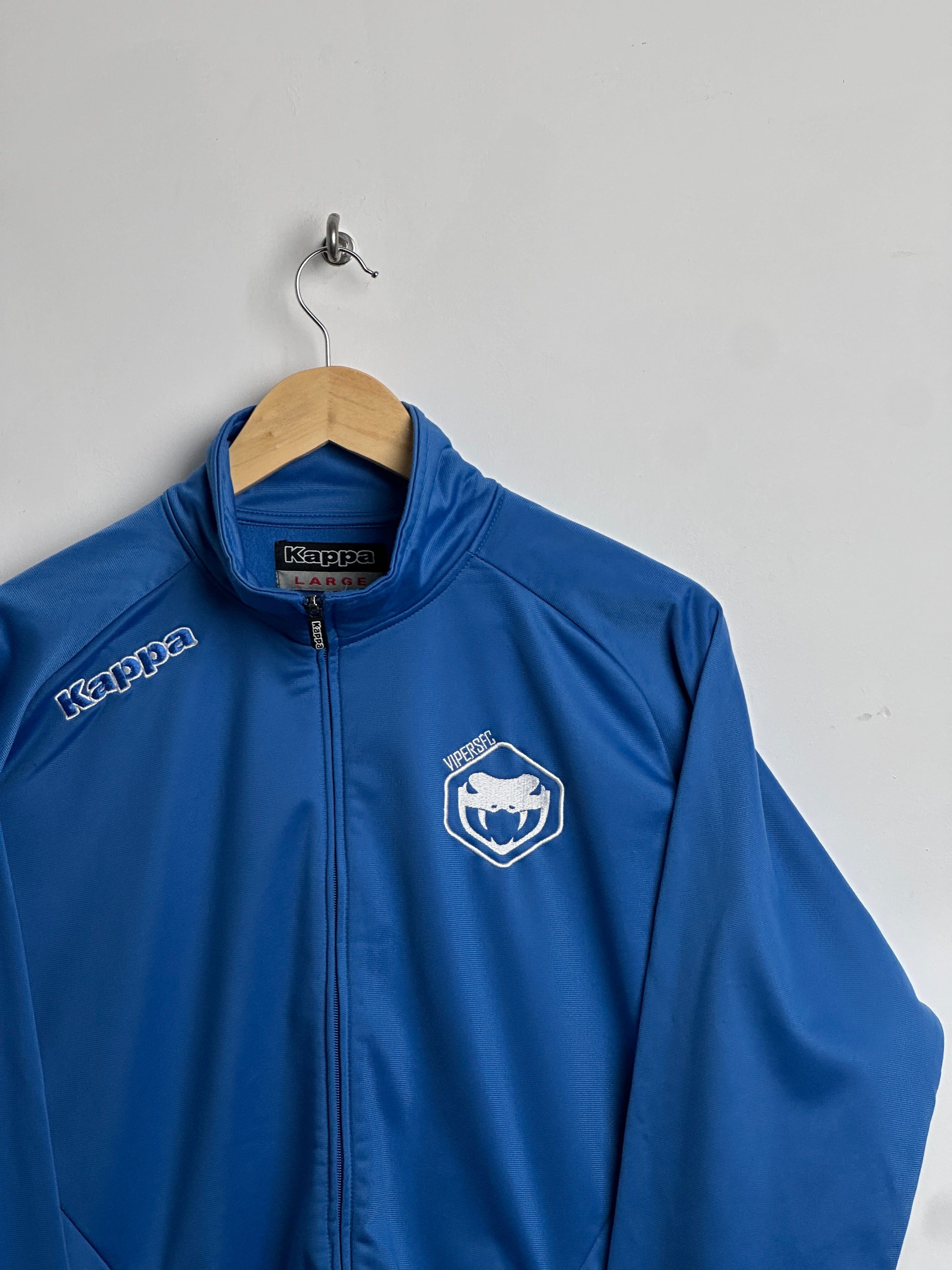 KAPPA Vipers FC zip up in blue