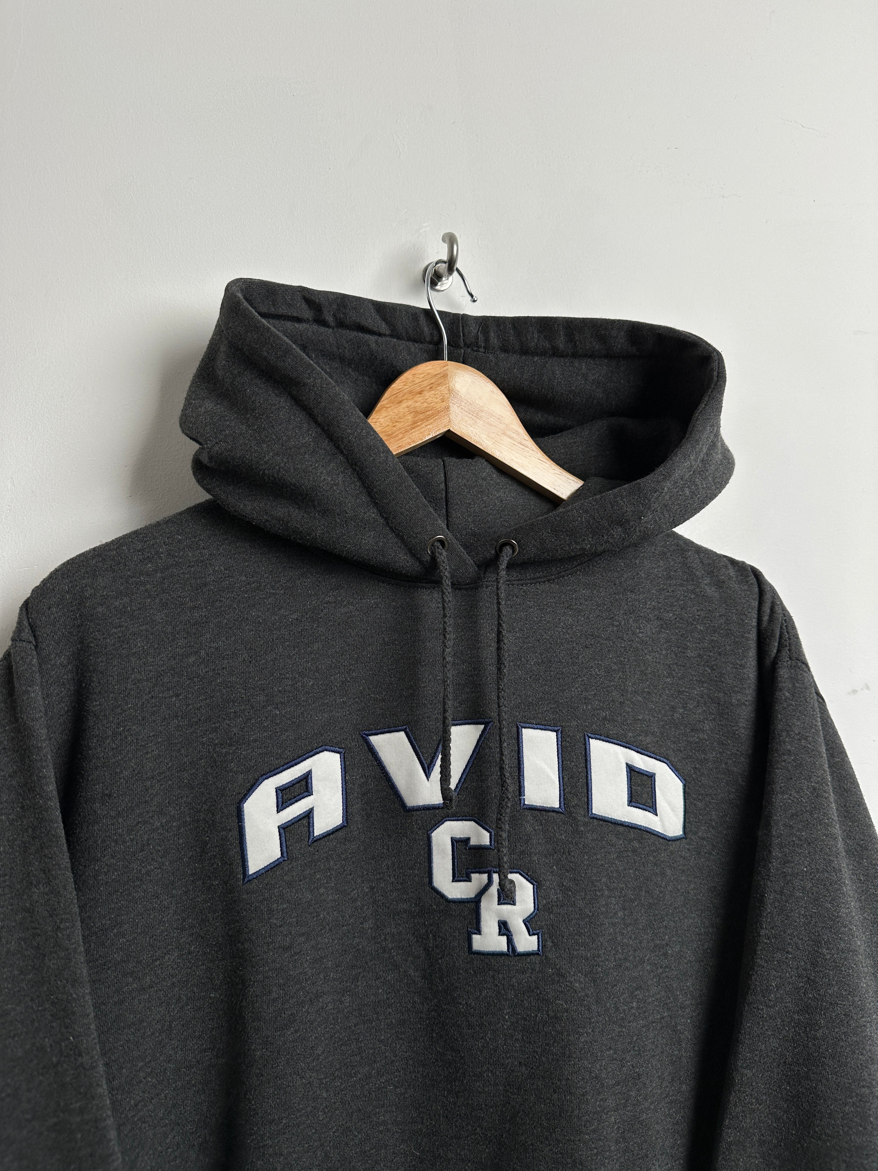 Avid hoodie in dark grey - thrift.mt