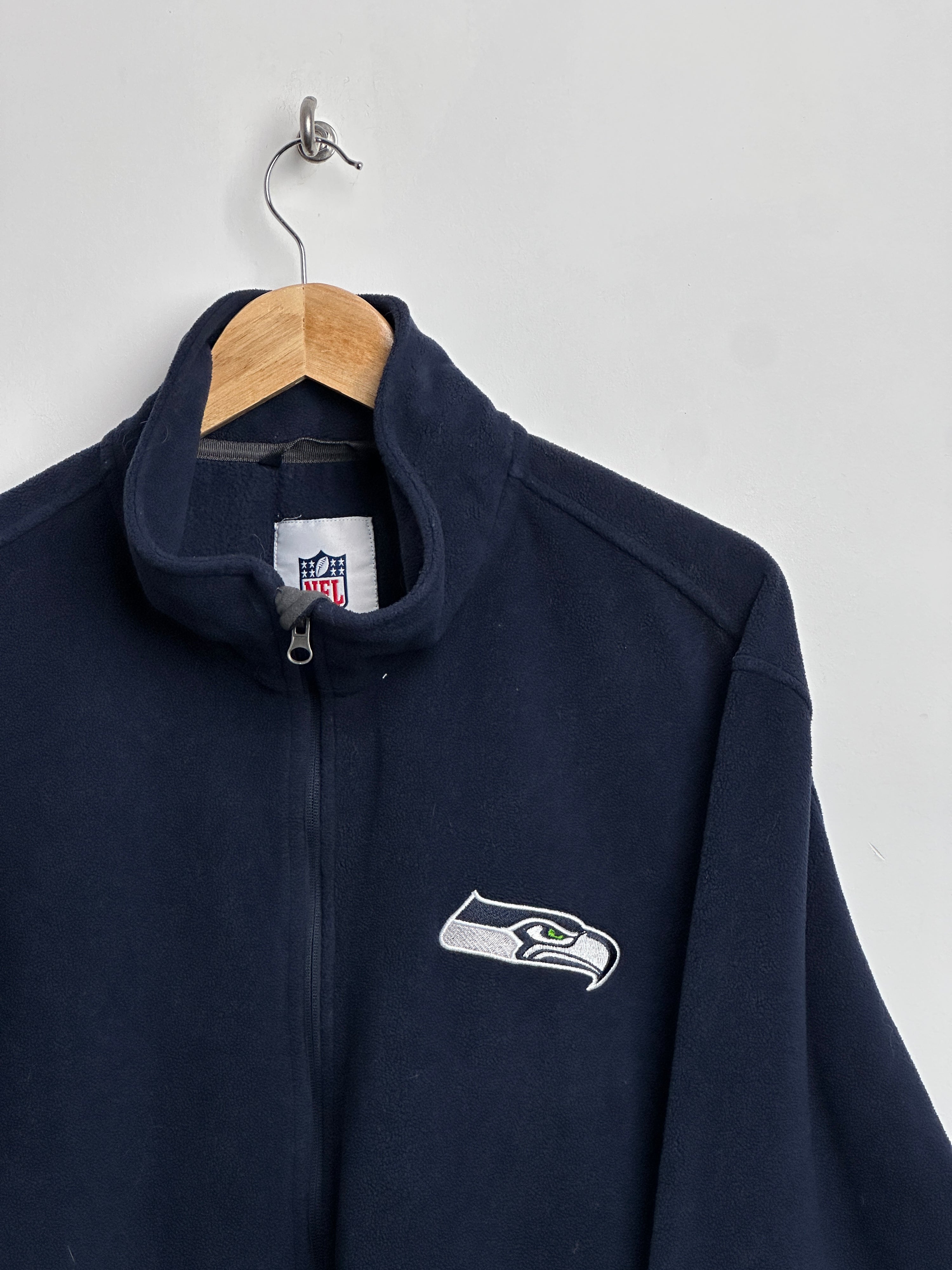 NFL Seattle Seahawks fleece zipper in navy blue