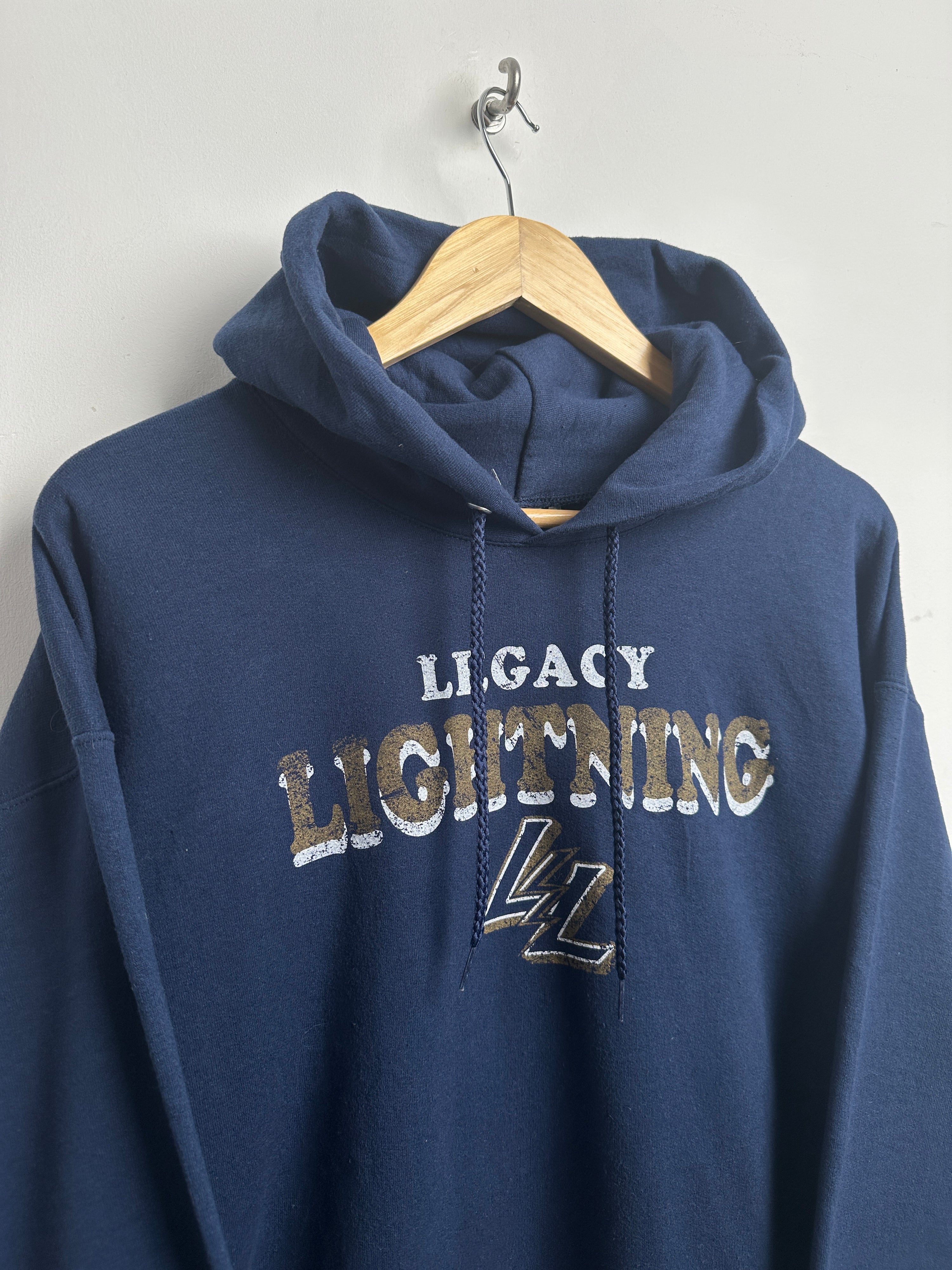 Legacy lightning hoodie in blue - thrift.mt