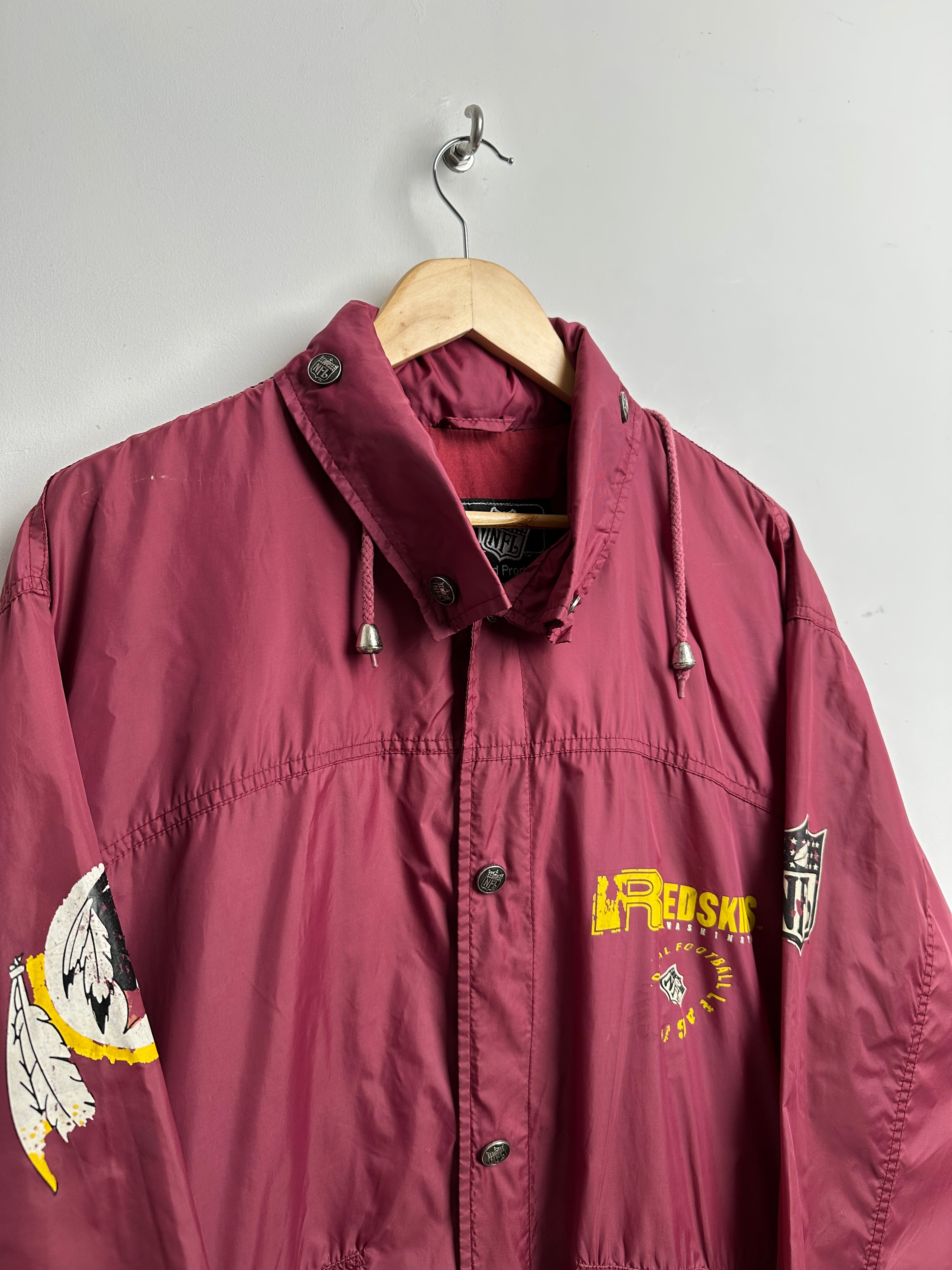 NFL REDSKINS 1991 windbreaker in dark red