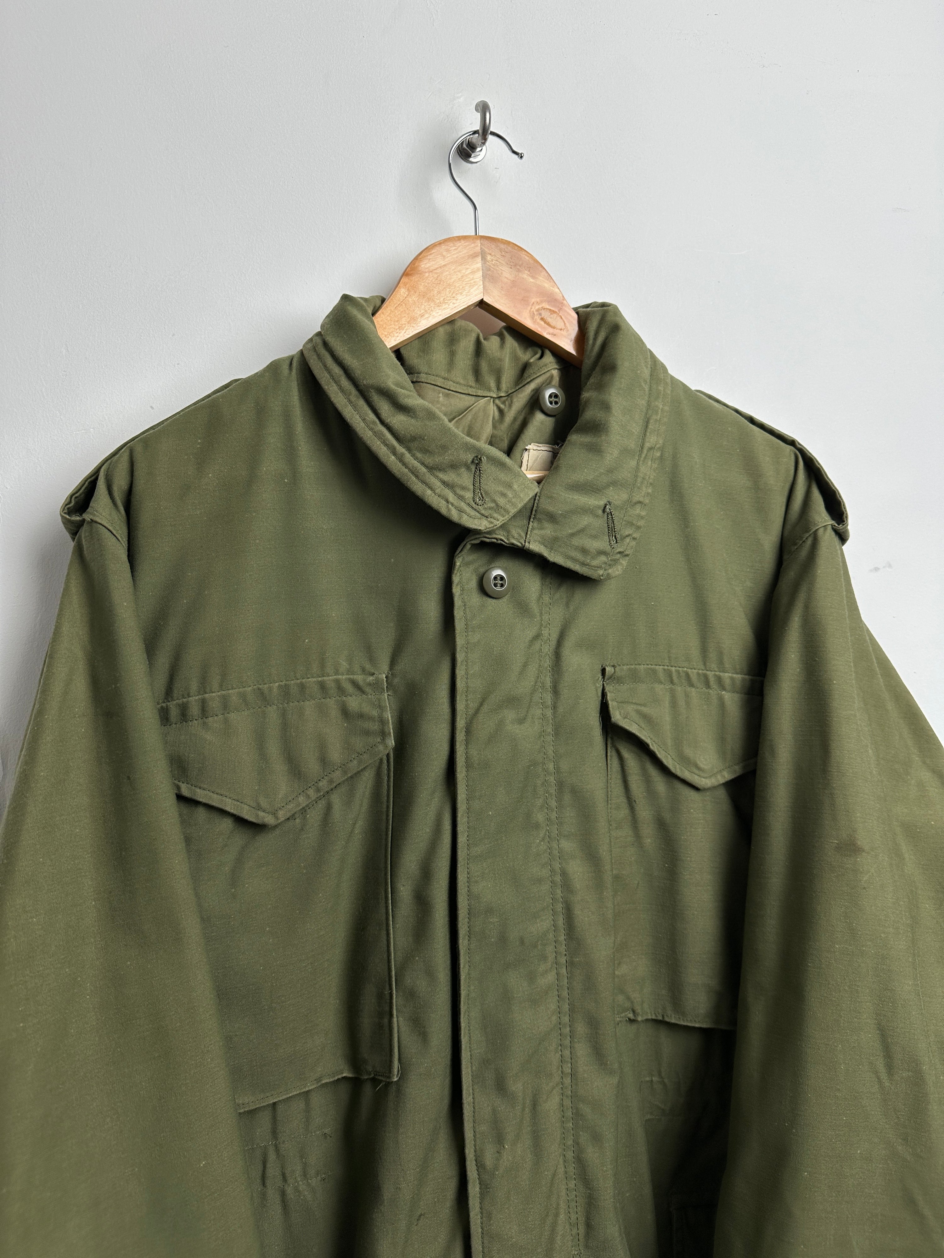 Vintage oversized jacket in green