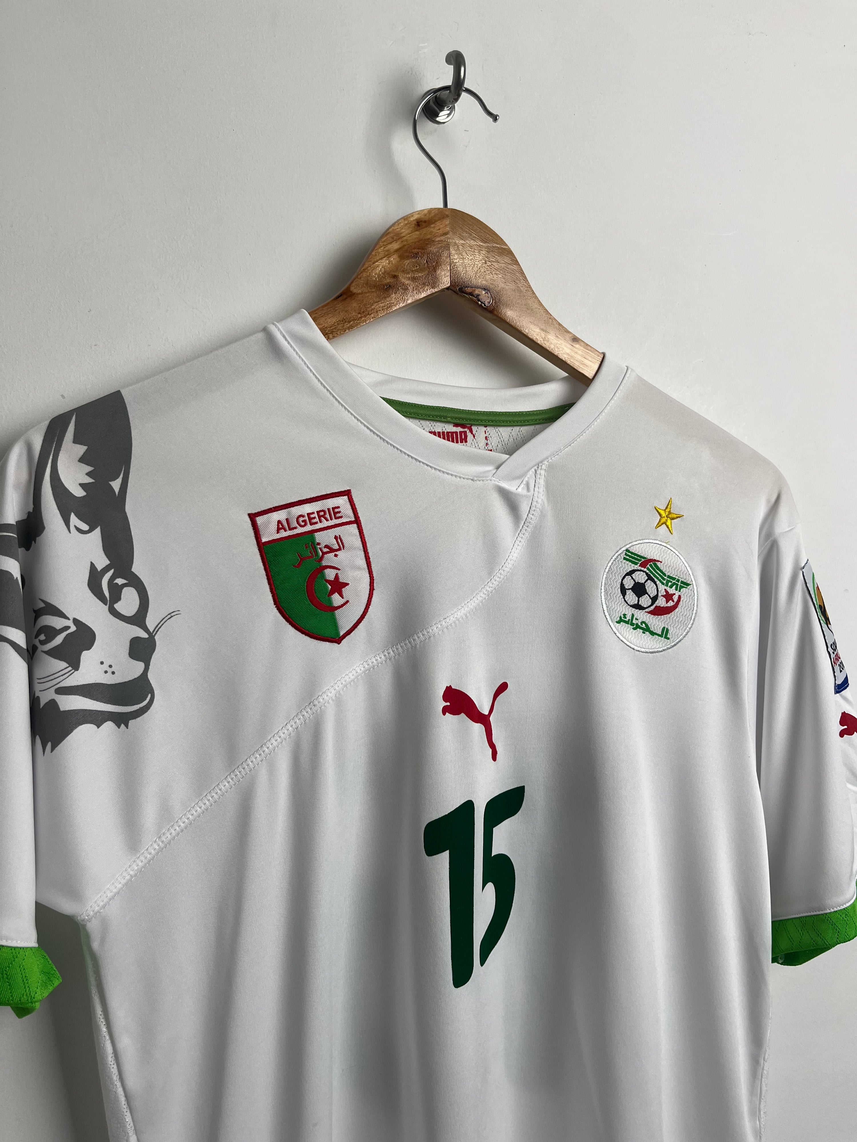 PUMA official Algeria #15 jersey 2014 World Cup