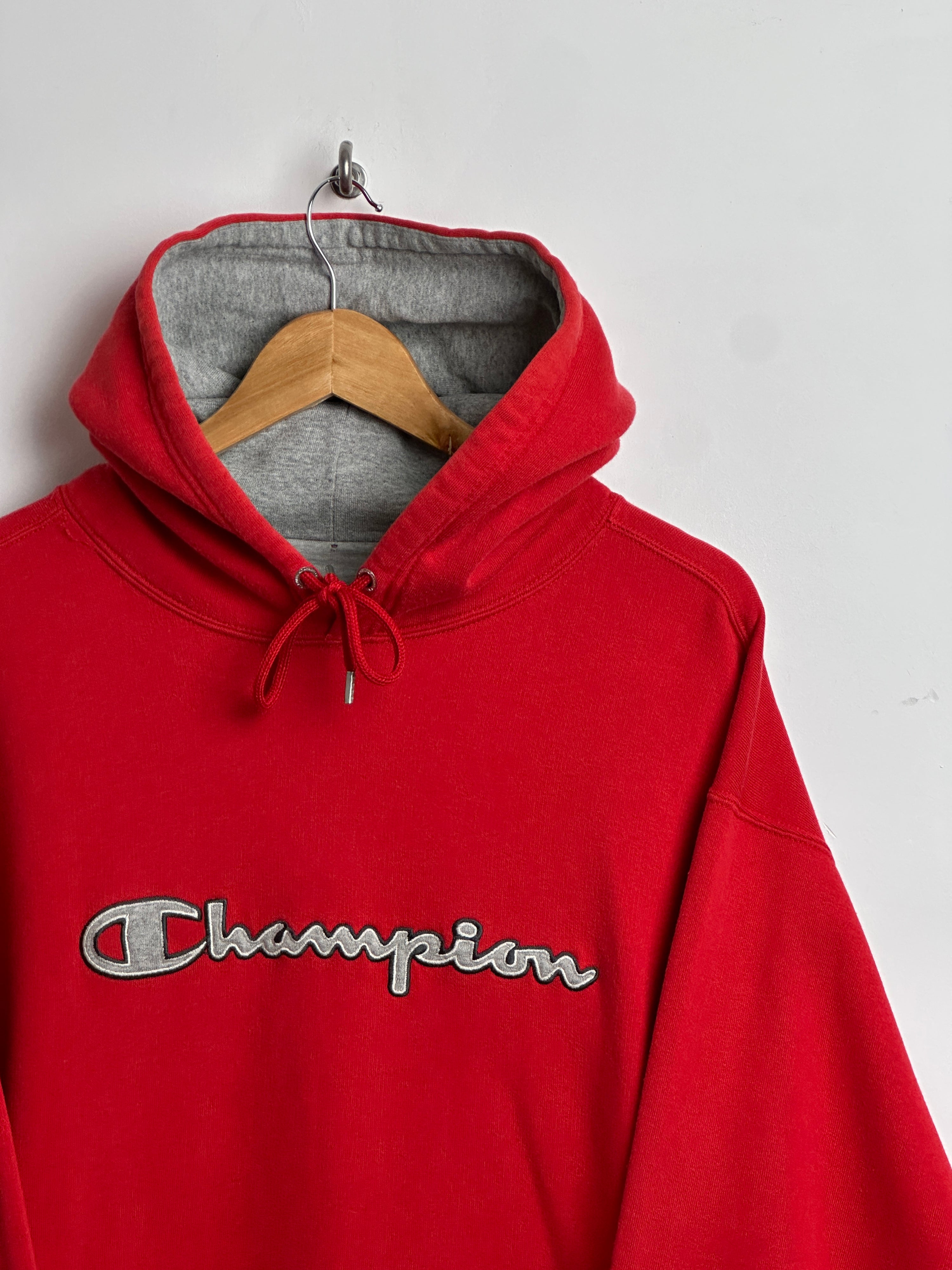 Champion hoodie in red