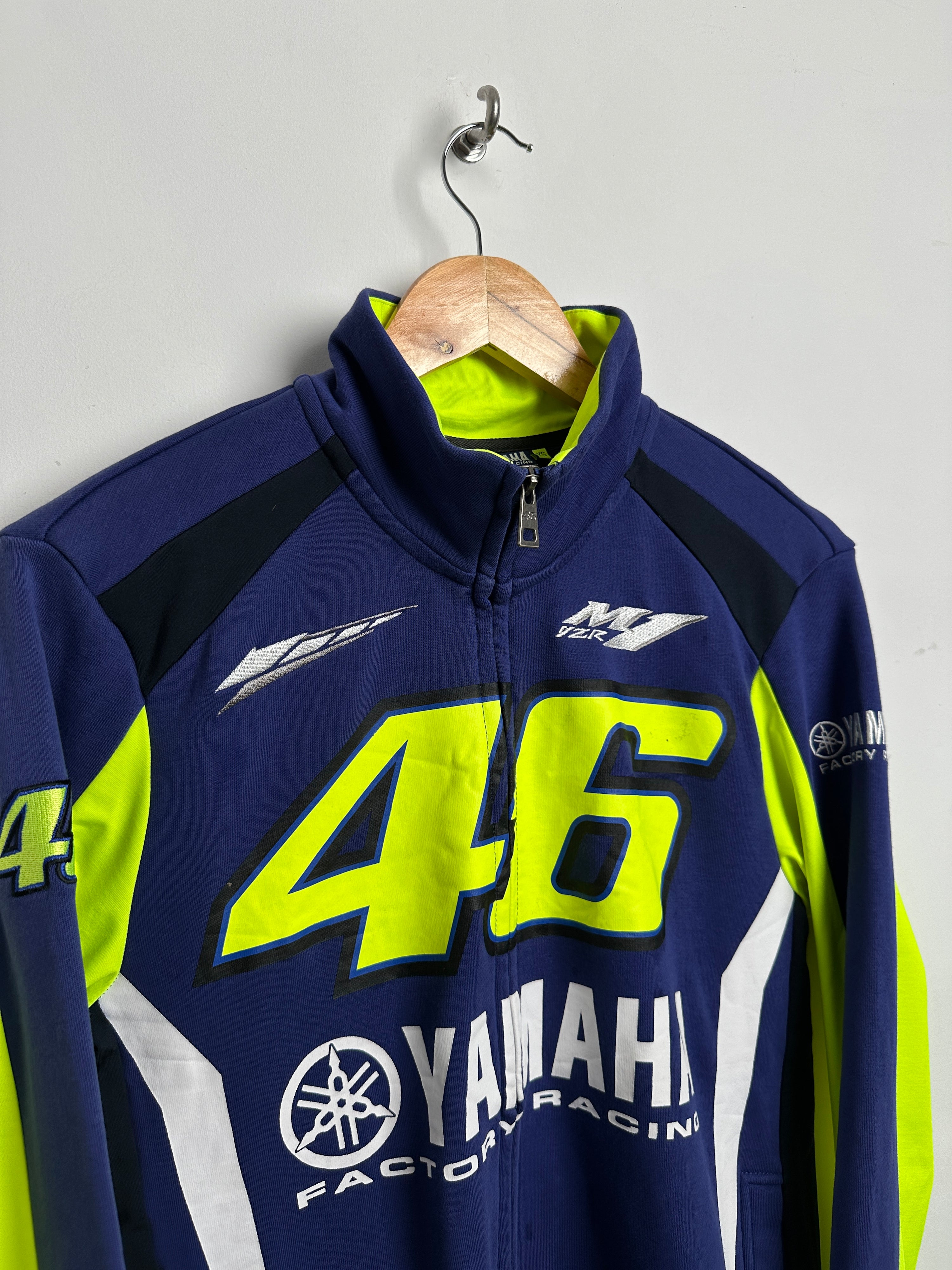 YAMAHA YZR-M1 46 factory racing Moto GP zip up